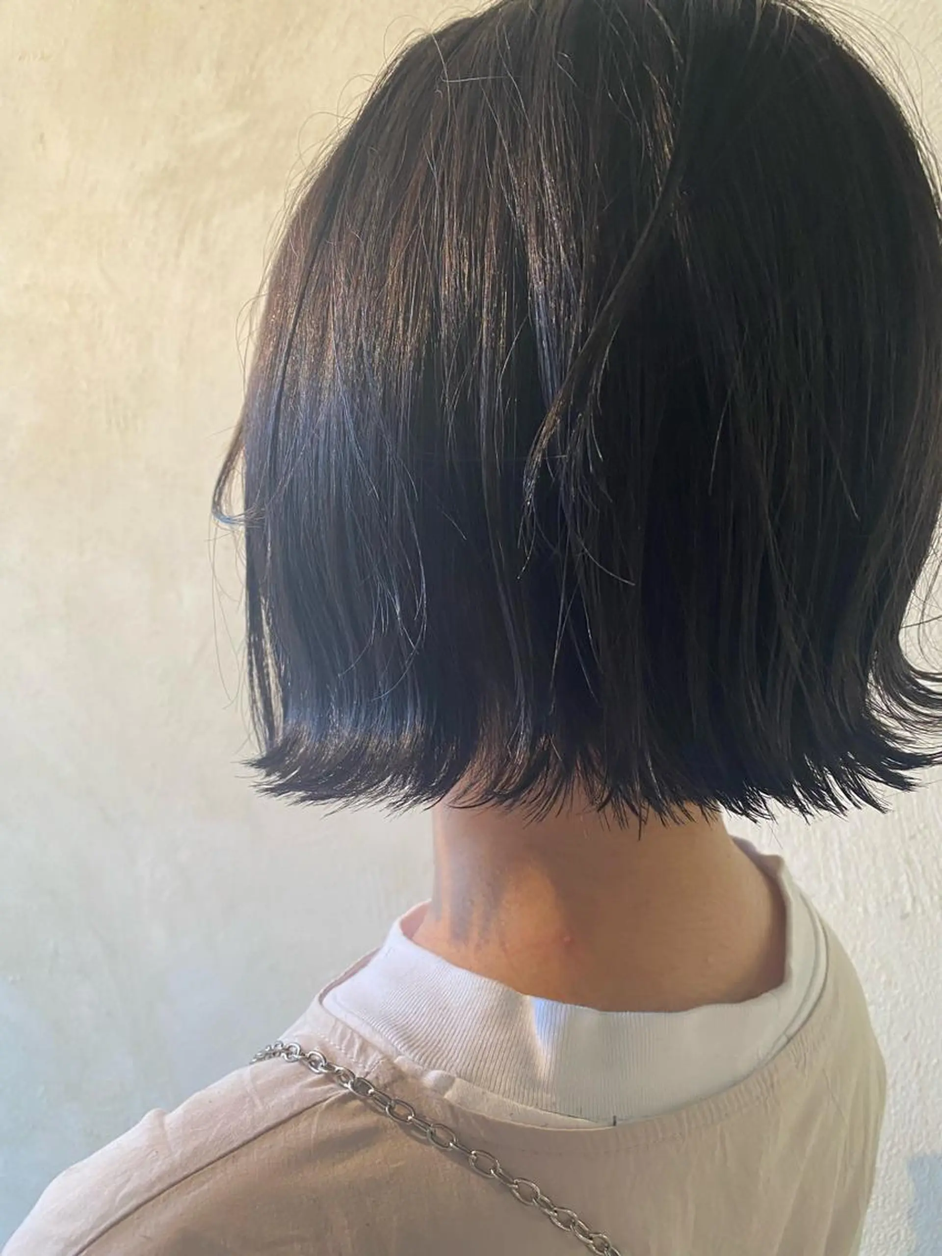 ショート 切りっぱなしボブ ボブ I nagiのヘアスタイル
