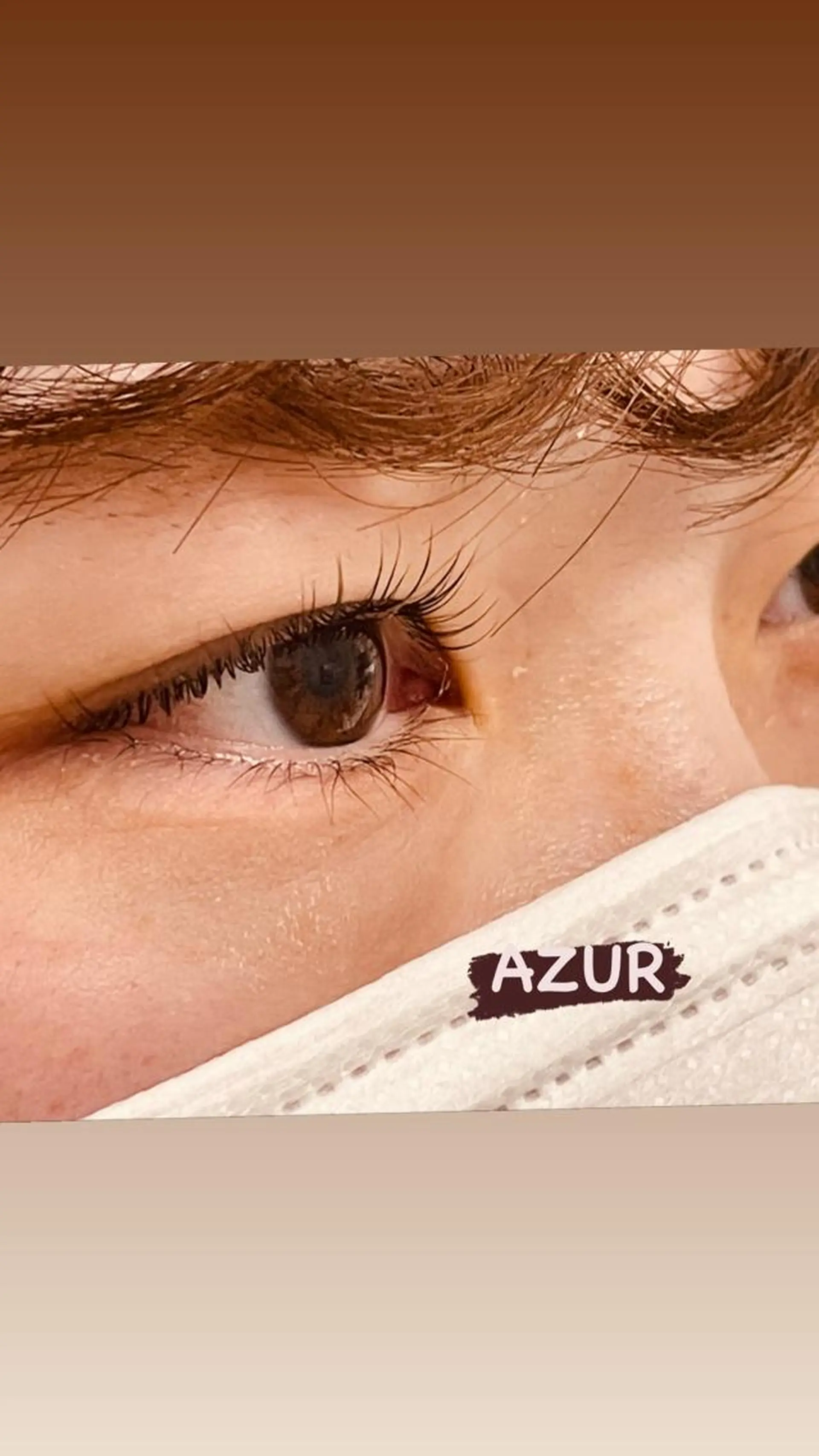 マツエク・マツパ パリジェンヌラッシュリフト AZUR N&eyelashのネイルデザイン