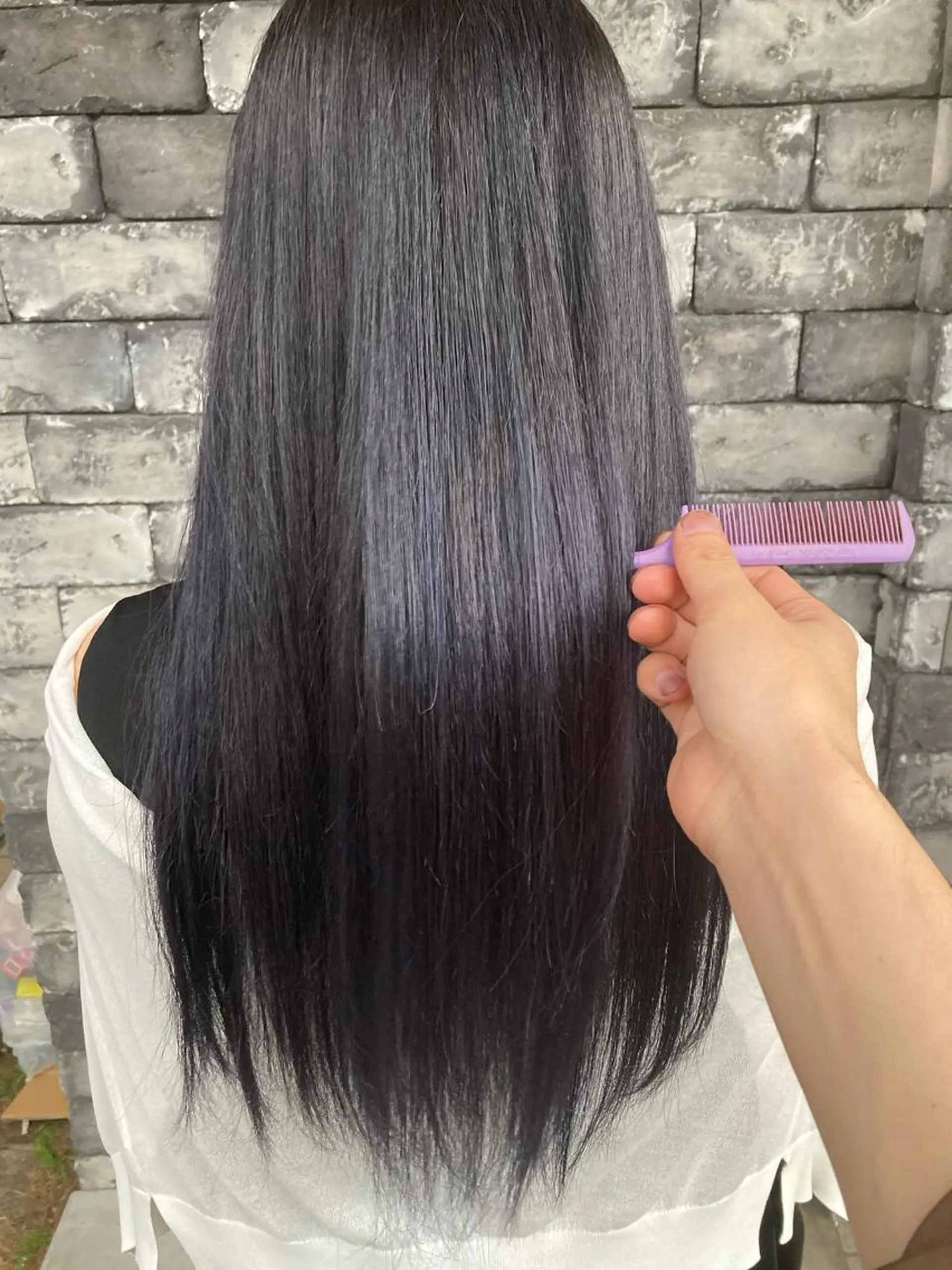 ロング カラー カット ヘアカラー トリートメント ヘアセット ✂️似合わせの魔術師 石田一樹✂️のヘアスタイル