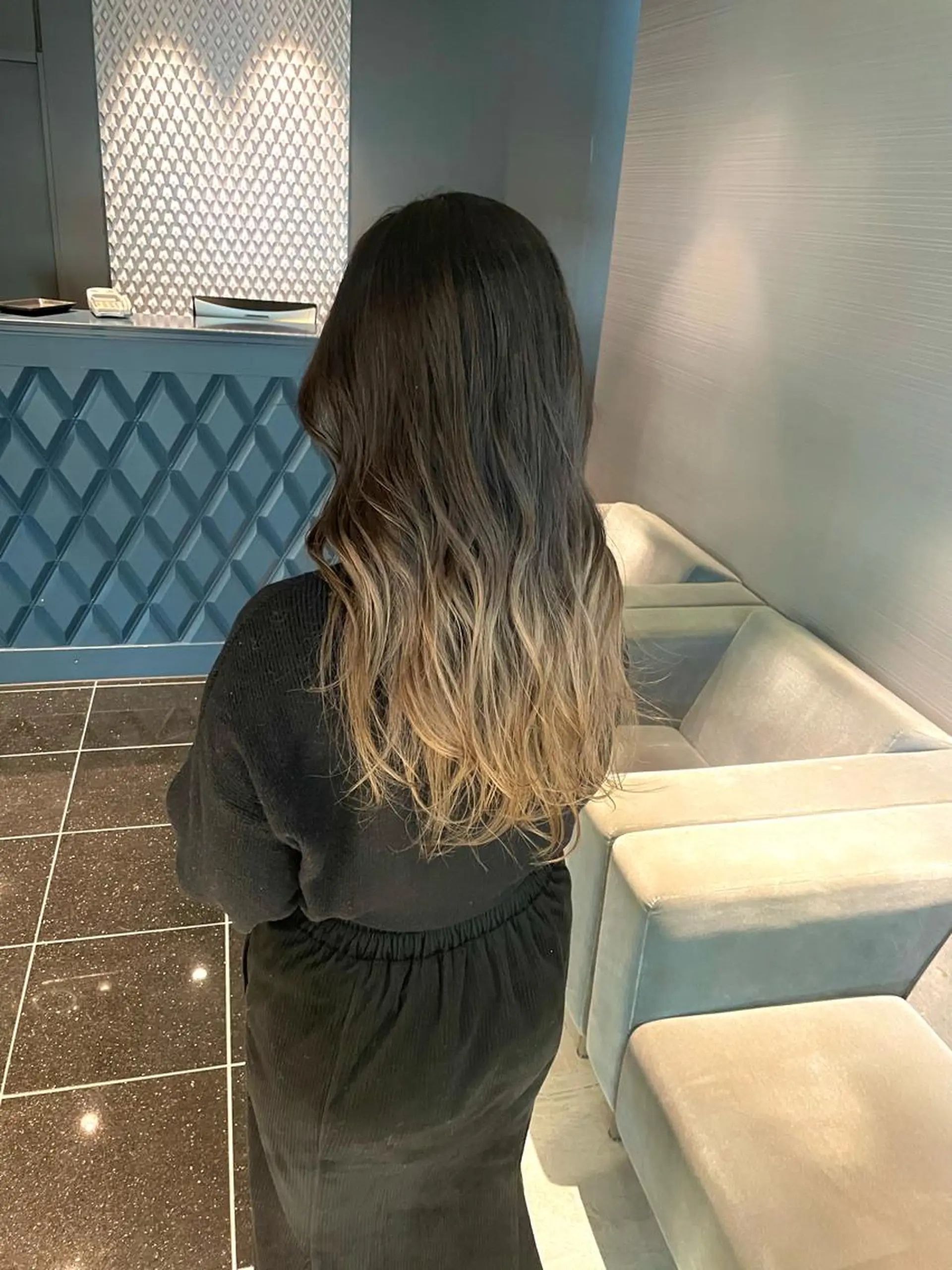 ロング AO所属・ボブ/艶カラー/ 縮毛矯正/寺岡祐斗のヘアスタイル