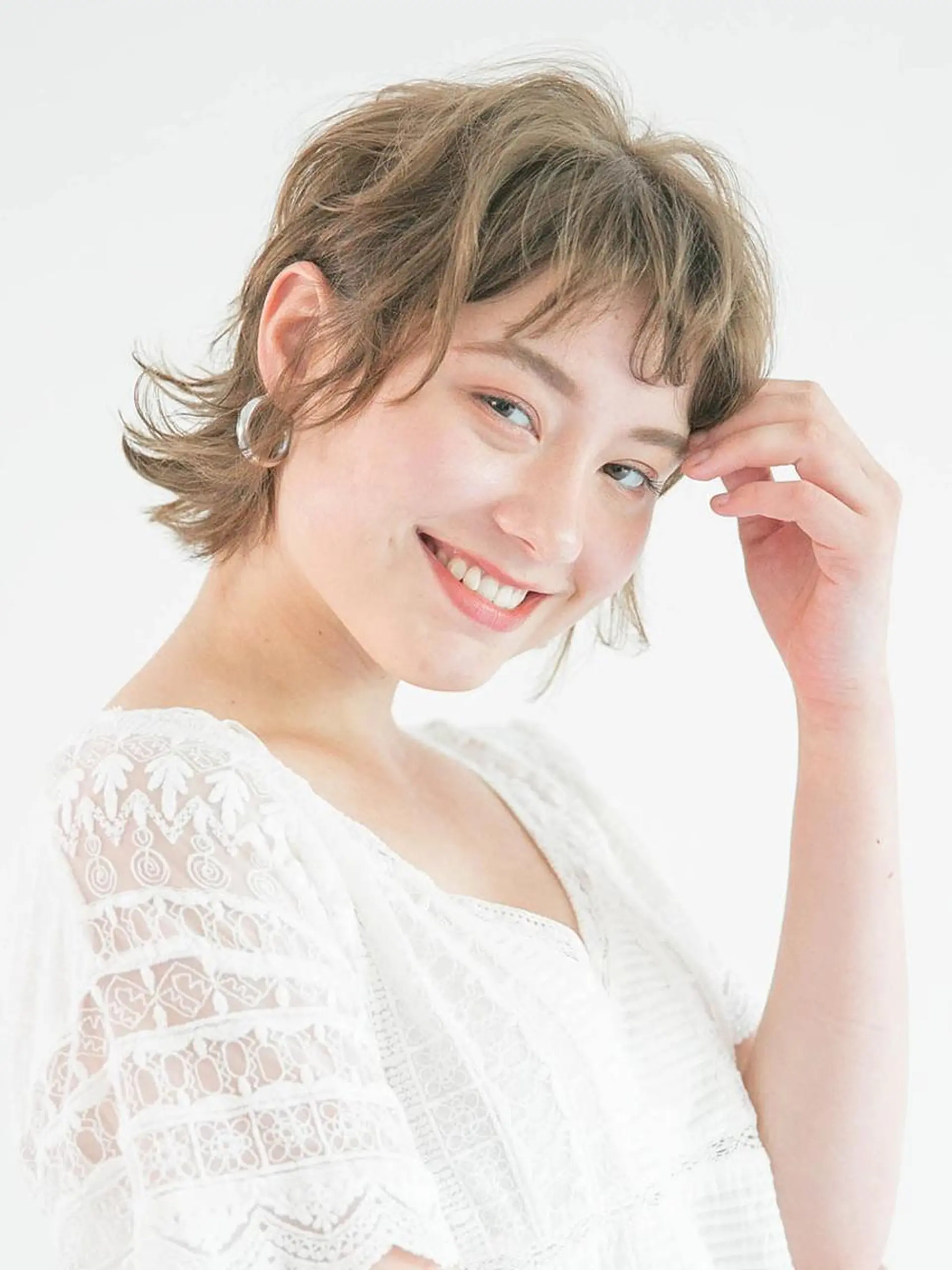 ショート カラー 中島 稔のヘアスタイル