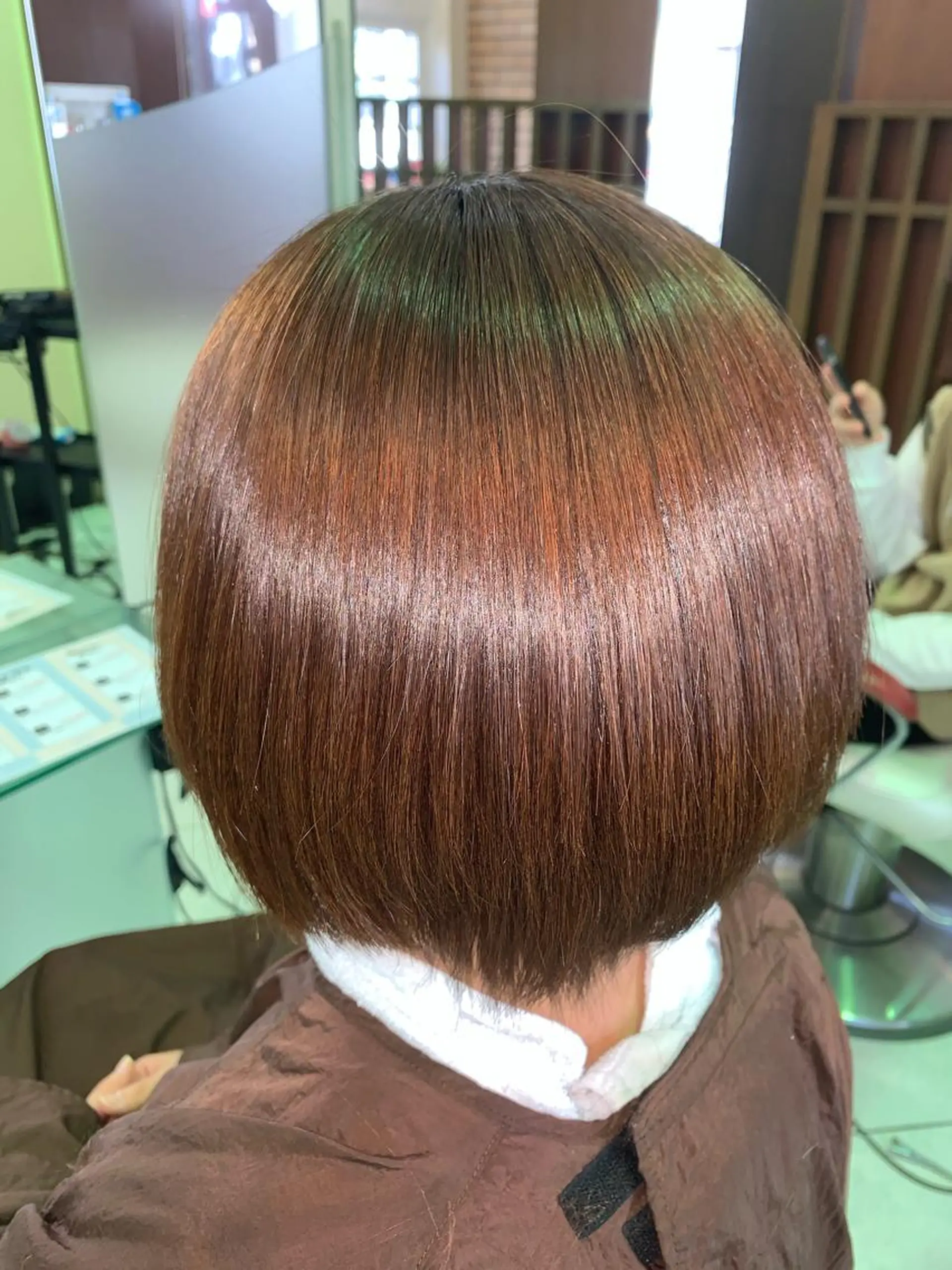 ショート 縮毛矯正 トリートメント 今村 愛美のヘアスタイル