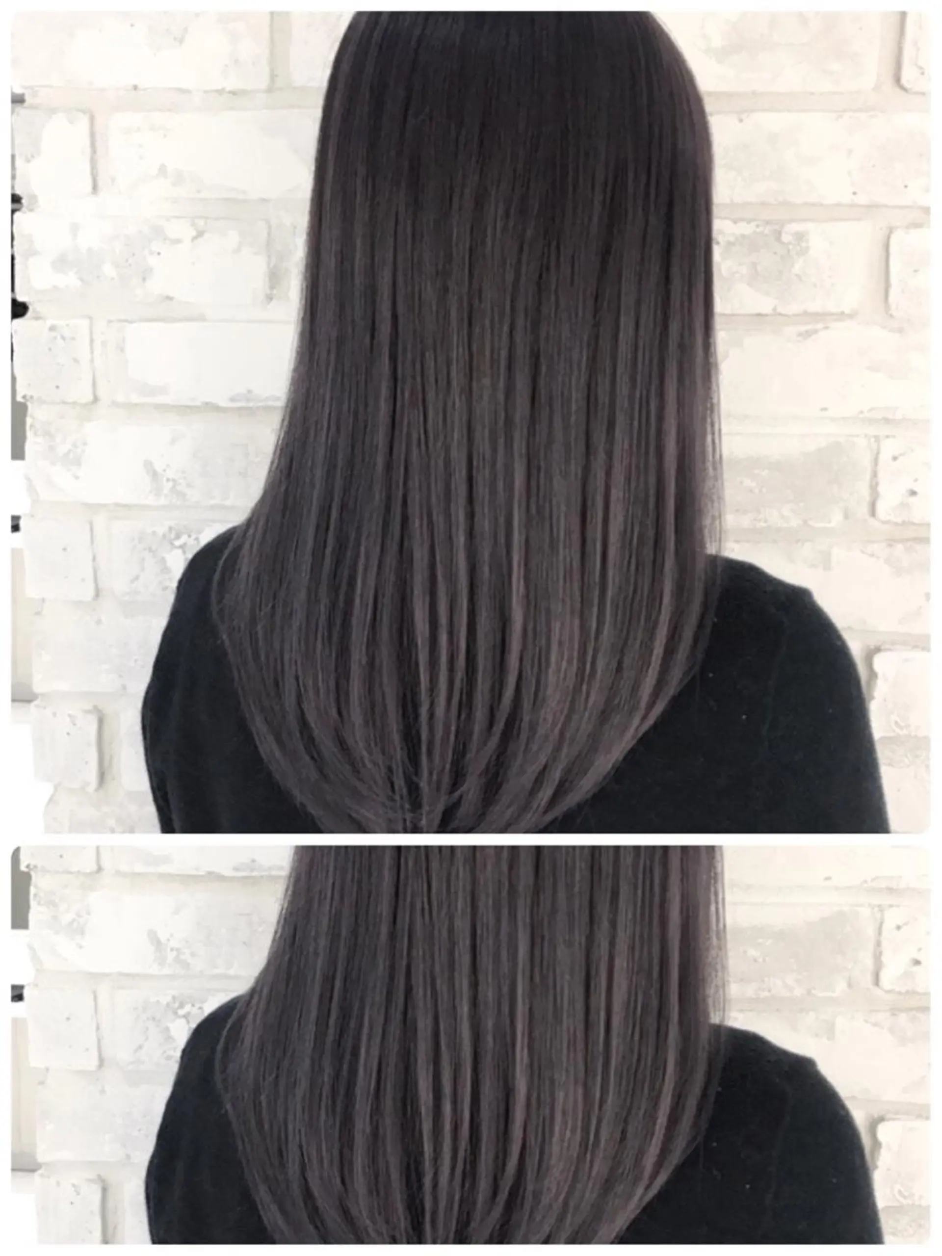 ロング カラー グレージュ イルミナカラー カット ヘアカラー トリートメント grow恵比寿【グロウ】髪質改善/ハイライト/ブリーチ/レイヤーカット所属・奥野 貴史　代表　レイヤーのヘアスタイル