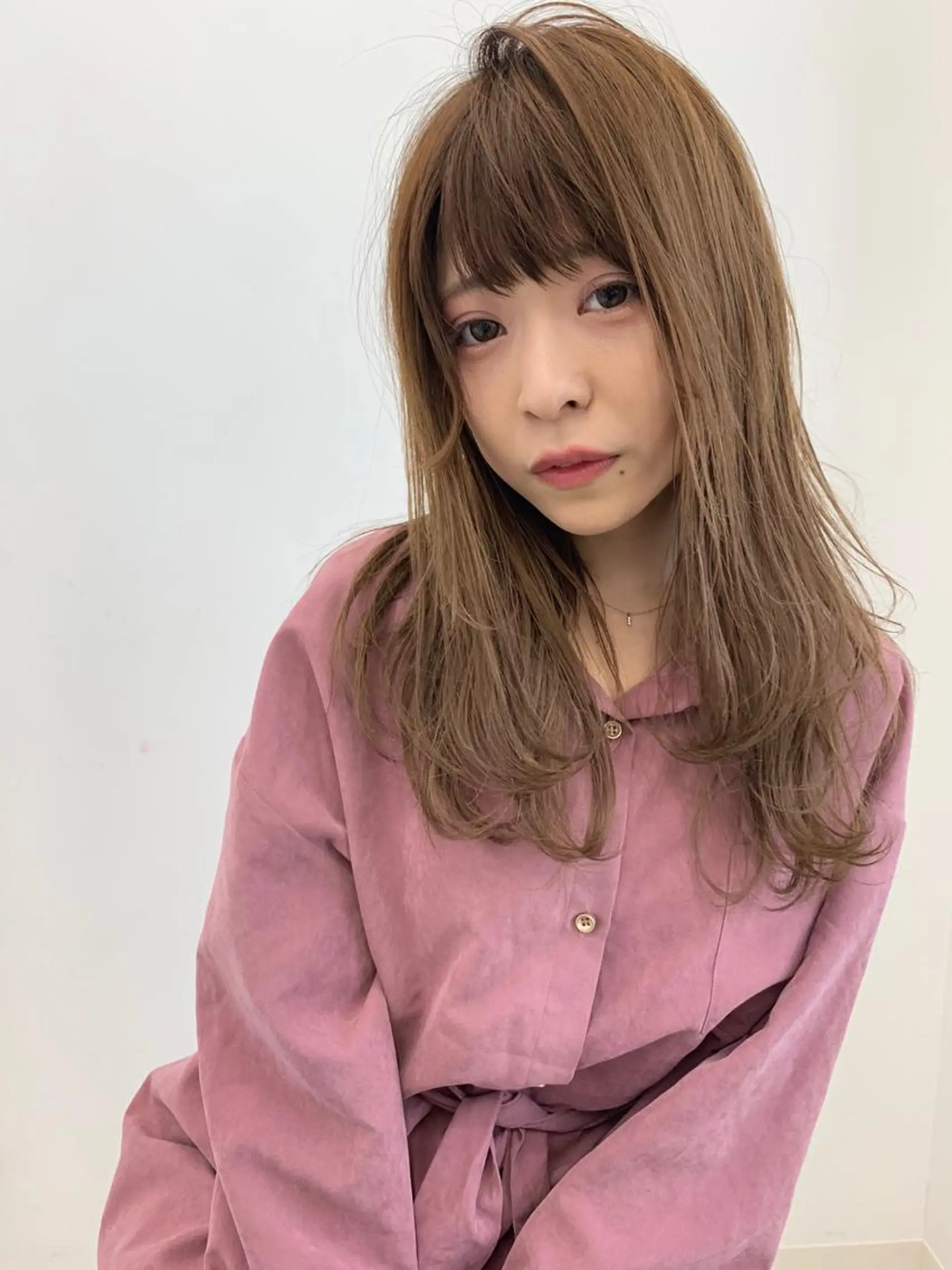 セミロング 海外デザイン🇺🇸 石渡諒太のヘアスタイル