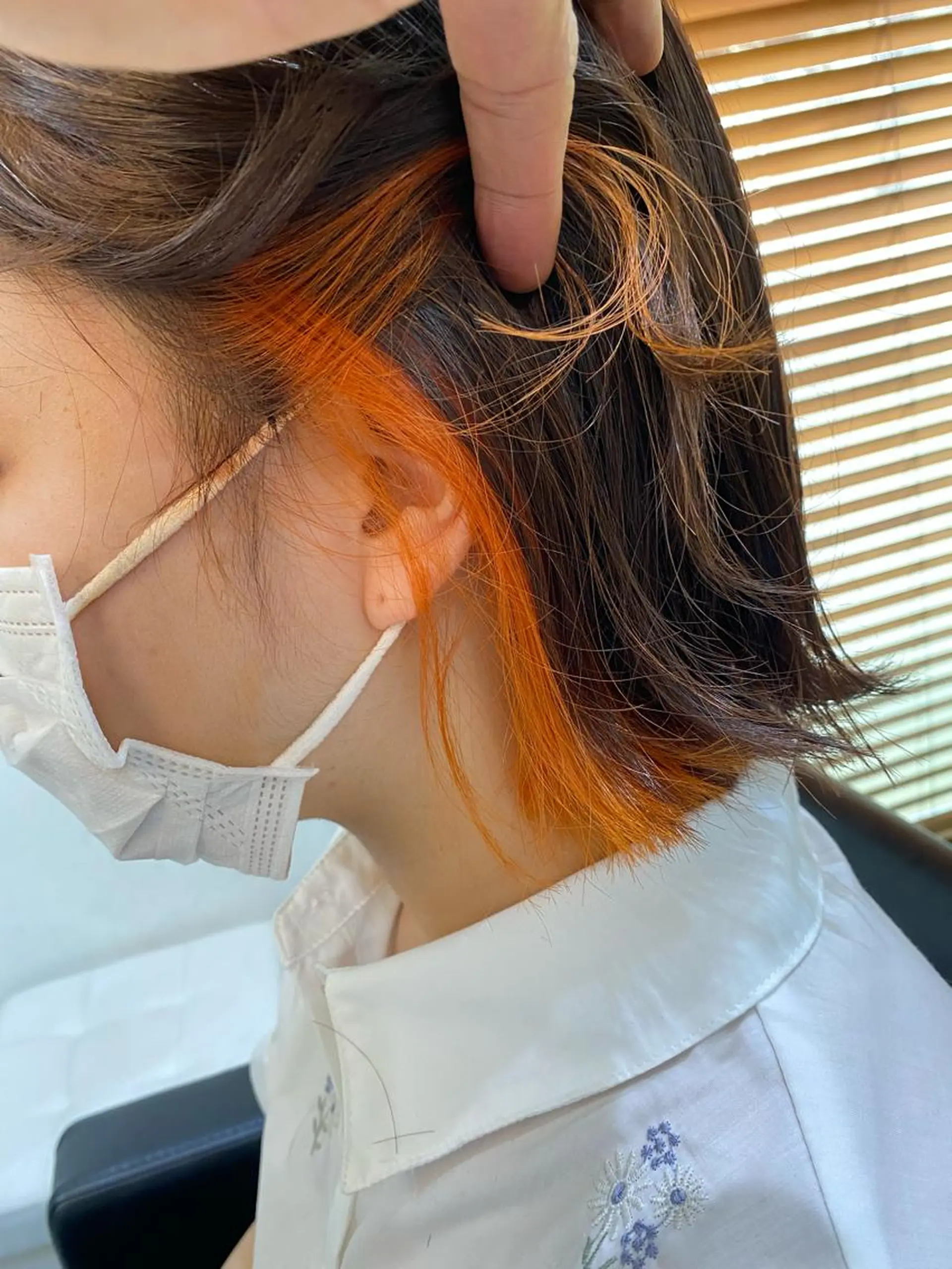 ショート 銀座⚜️【脱白髪染め 美髪矯正】トグチのヘアスタイル