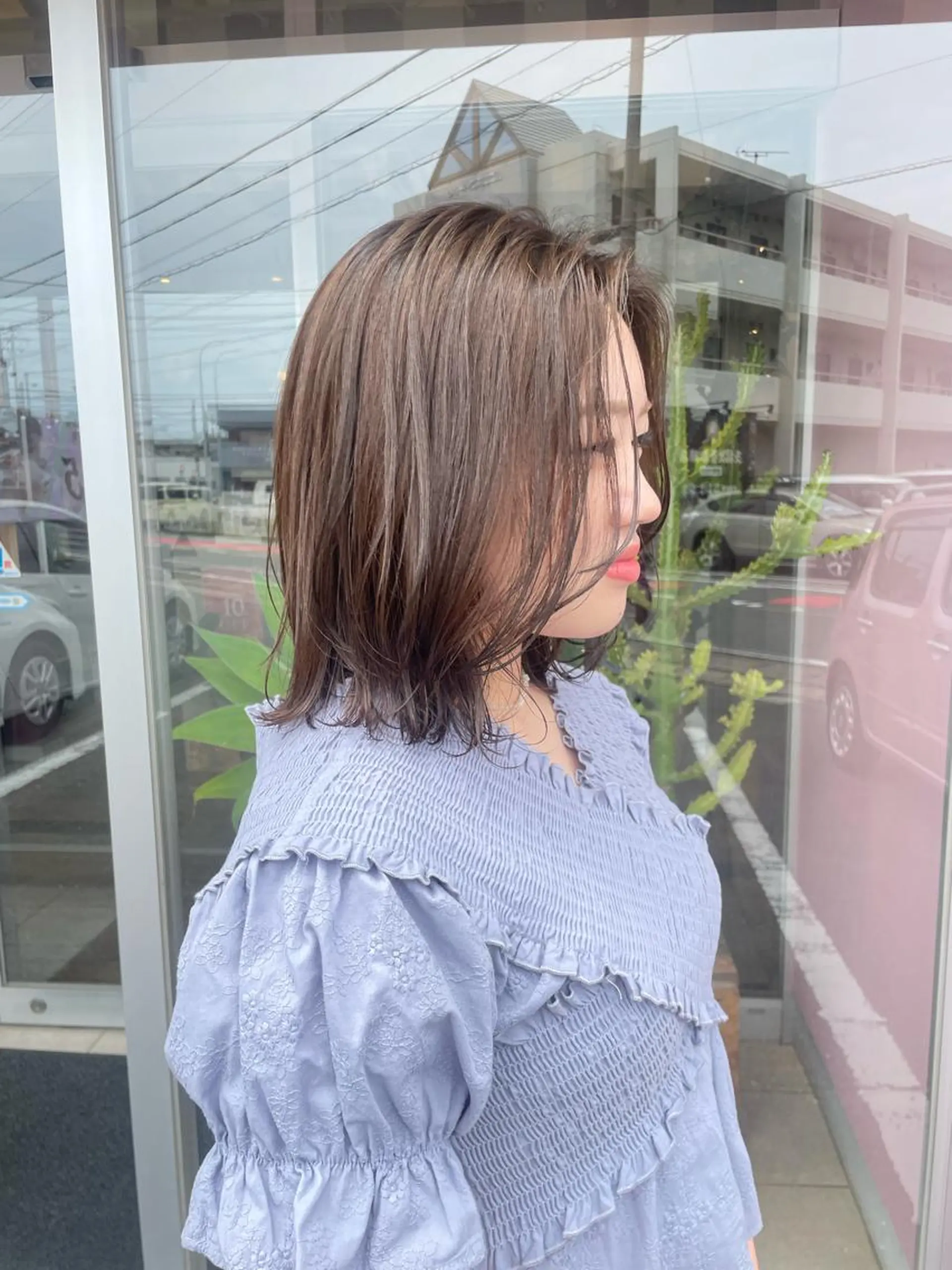 カラー ひなた 艶カラー/渋谷のヘアスタイル