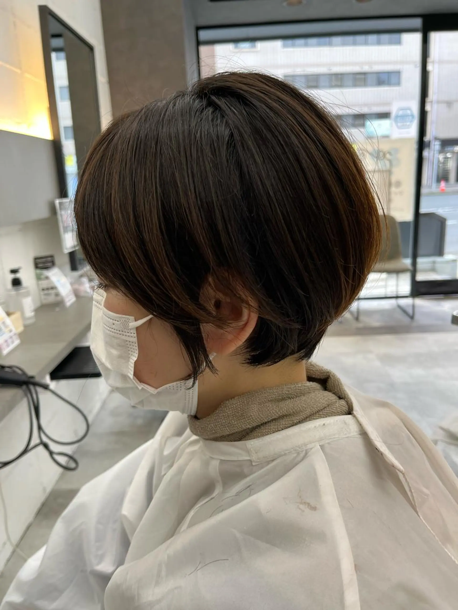 ショート カット 西新/siohair 似合わせ/石尾刻矢のヘアスタイル