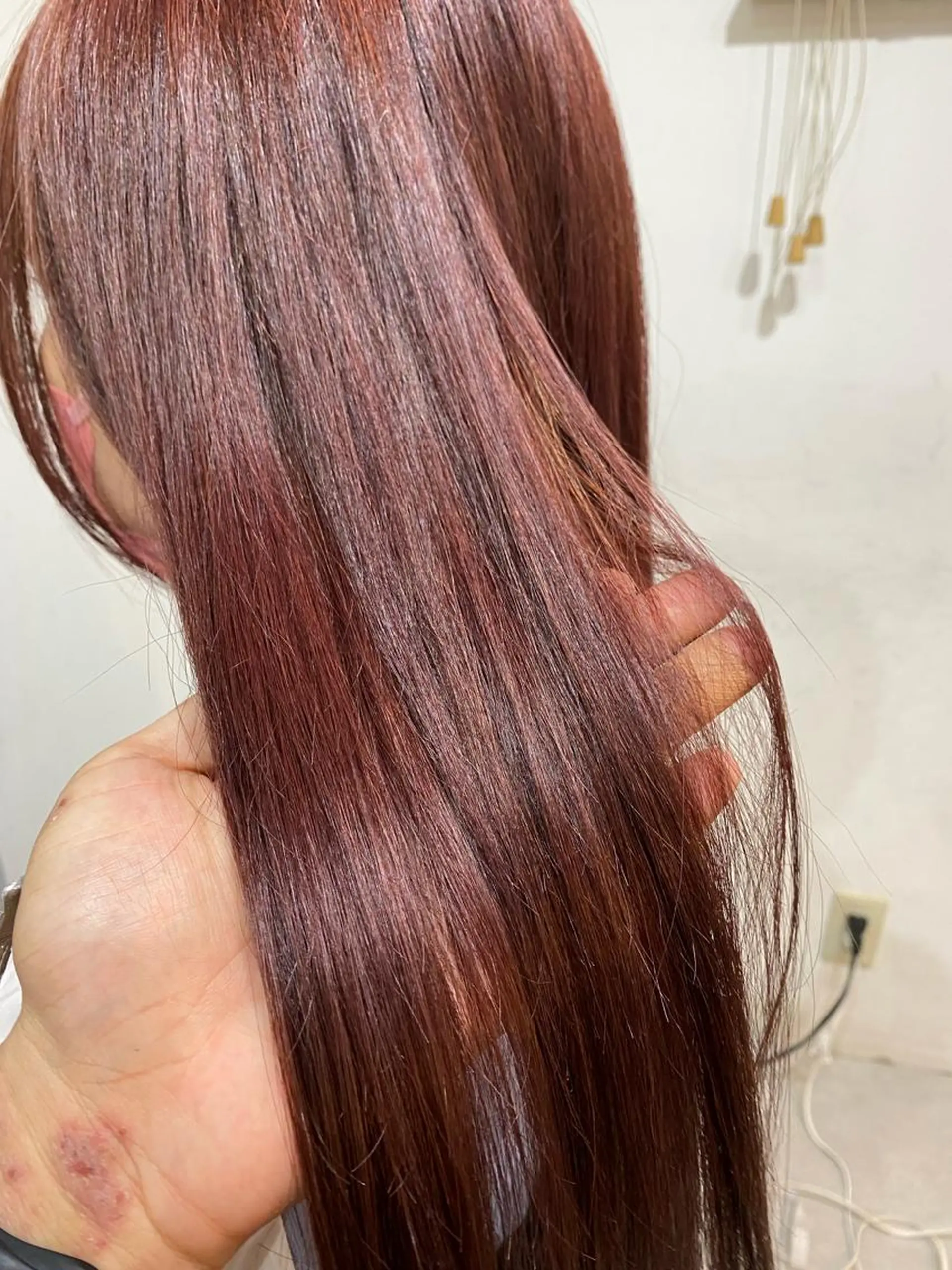 ロング カラー 銀座⚜️【脱白髪染め 美髪矯正】トグチのヘアスタイル