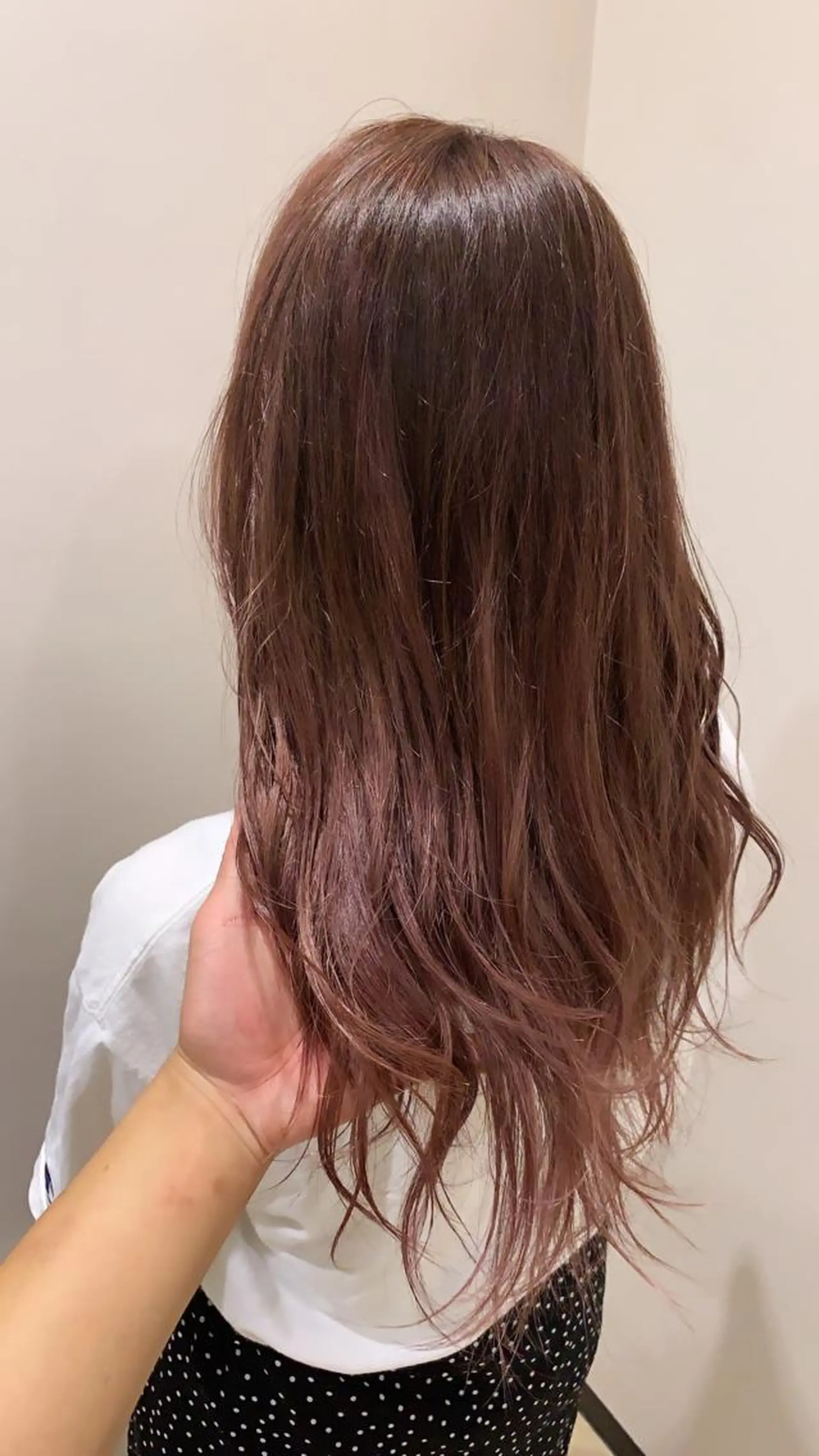 ロング ヘアカラー トリートメント ヘッドスパ ヘアセット 山口 竣也のヘアスタイル