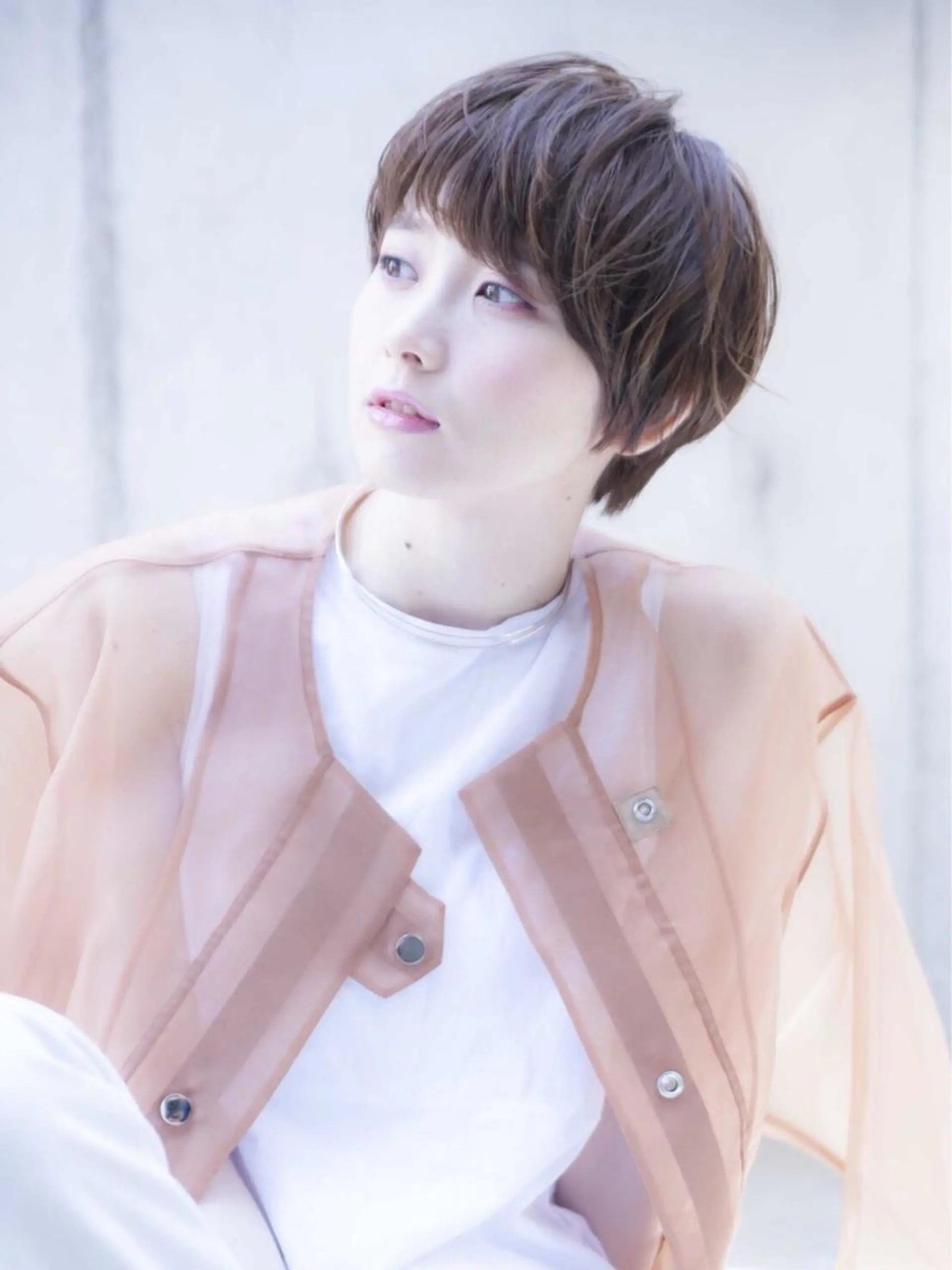 ショート カラー hao所属・西山 頌太のヘアスタイル