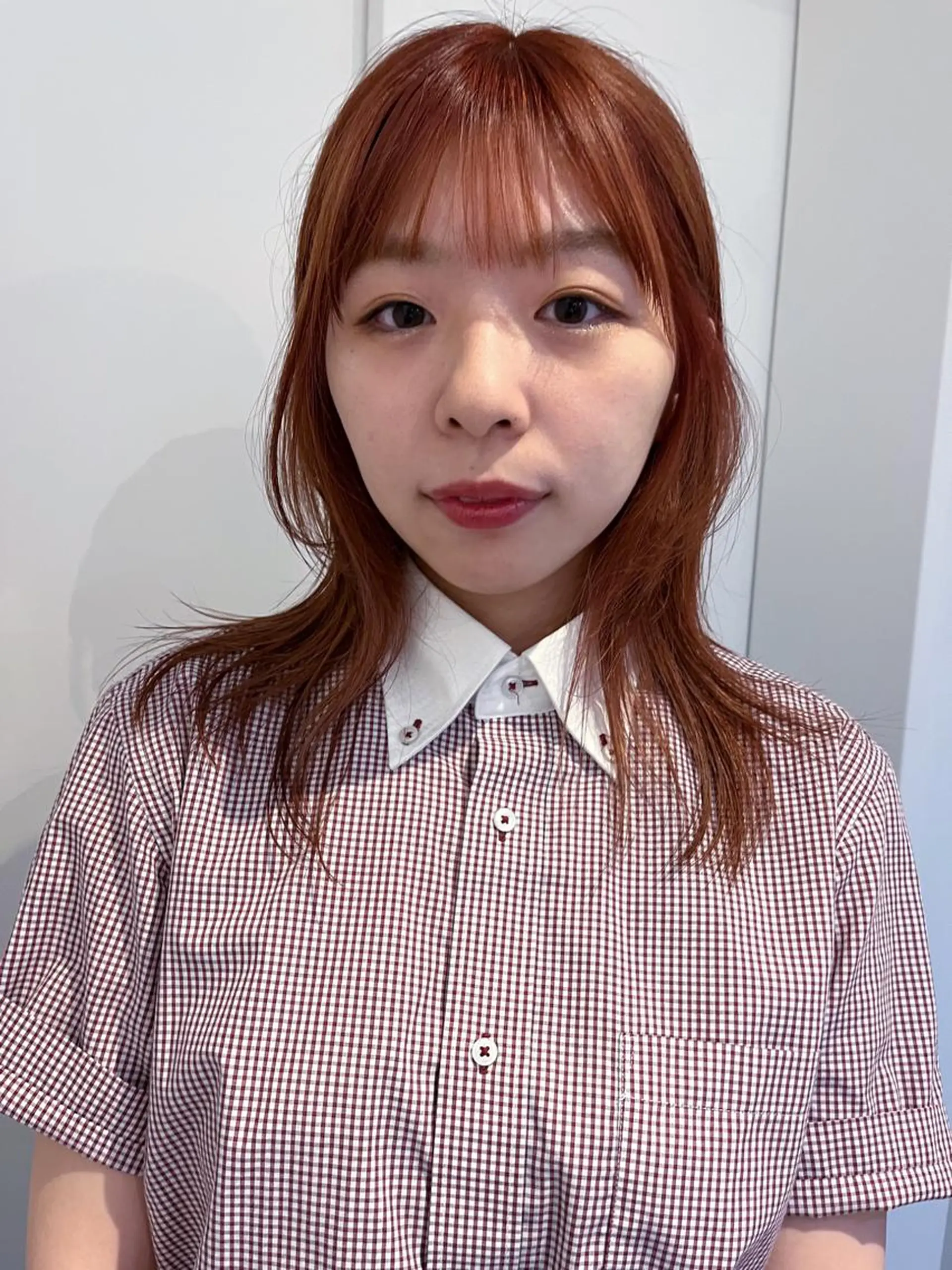 ミディアム KOCHAB 中村穂風のヘアスタイル
