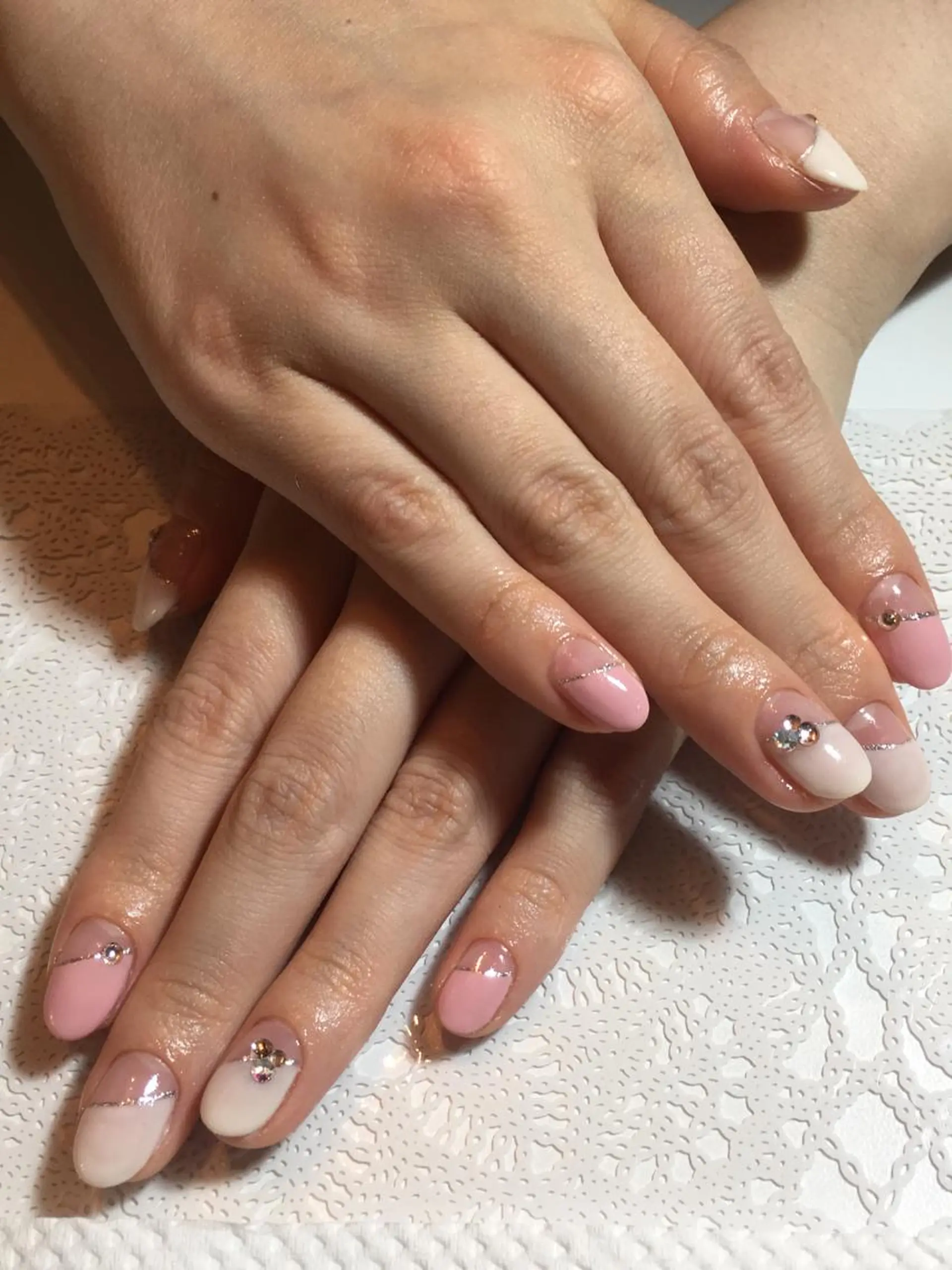 ネイル シンプルネイル 春ネイル 古川 里美のネイルデザイン