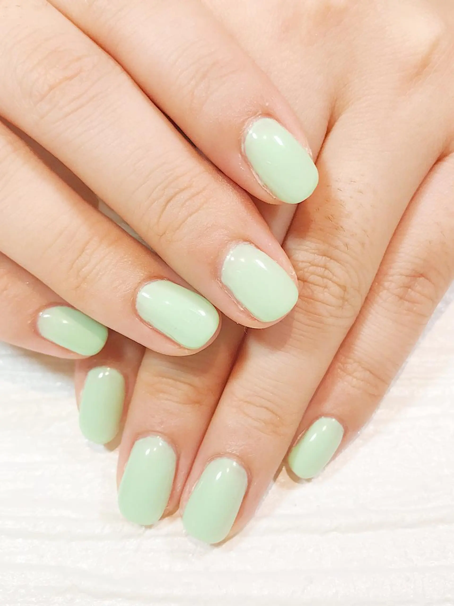 ネイル ワンカラーネイル NAILSALON AMULEのネイルデザイン
