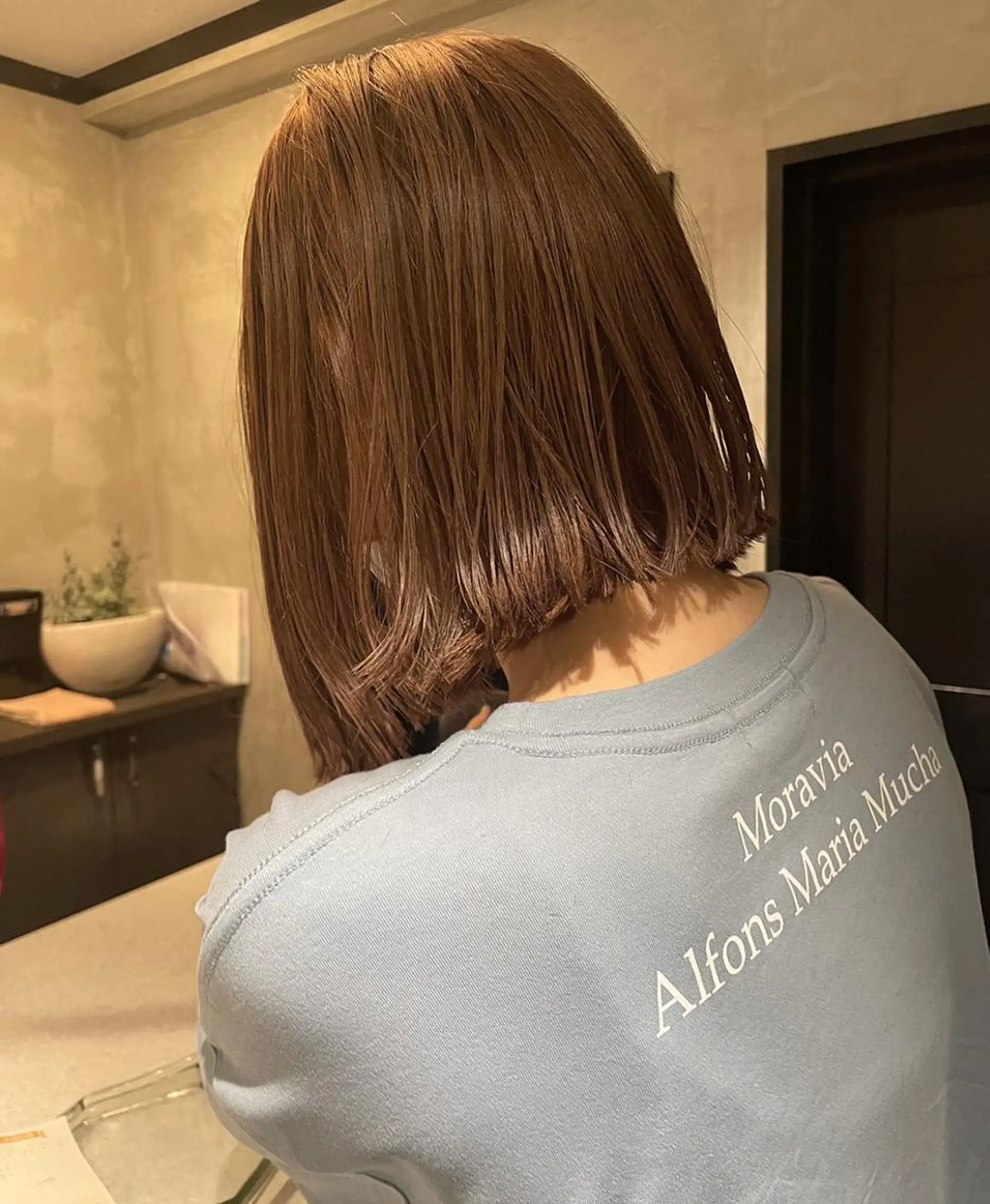 ミディアム カラー classic 新横浜所属・大人girly🛋️ 🤍yukakoのヘアスタイル