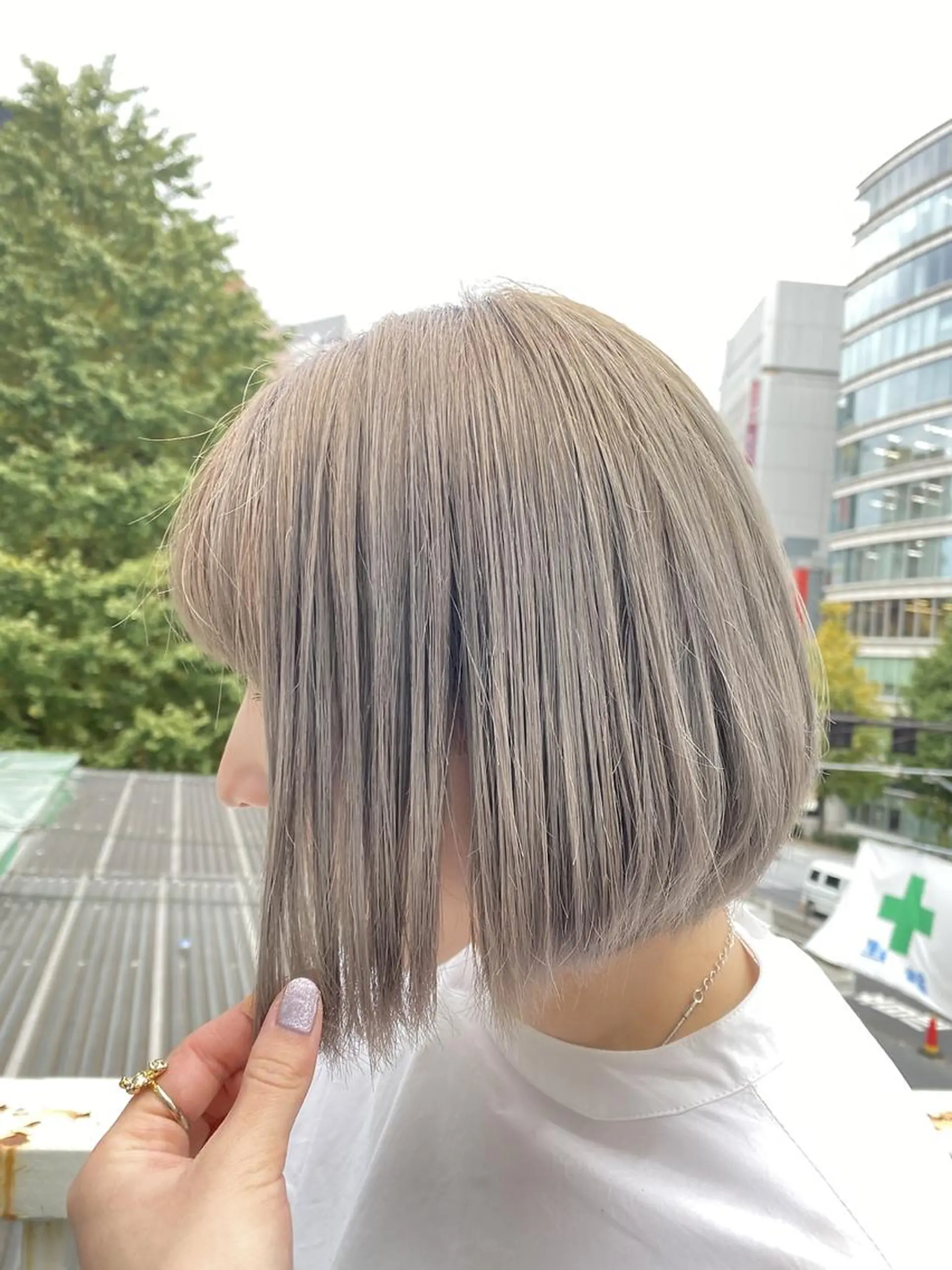 ミディアム hairproducearoma所属・ヘアプロデュース aromaのヘアスタイル