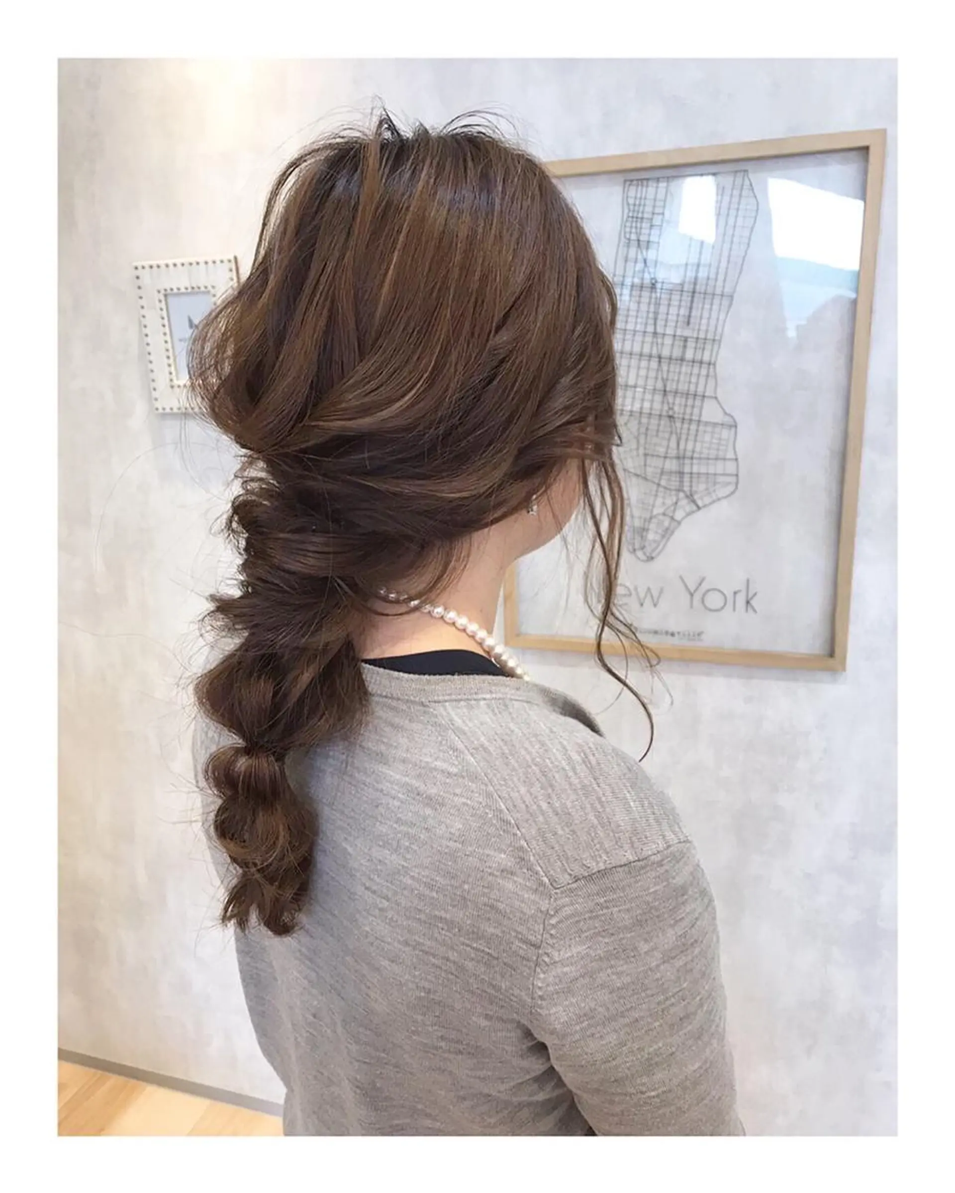 ロング 玉ねぎヘアー 河田 海陽のヘアスタイル