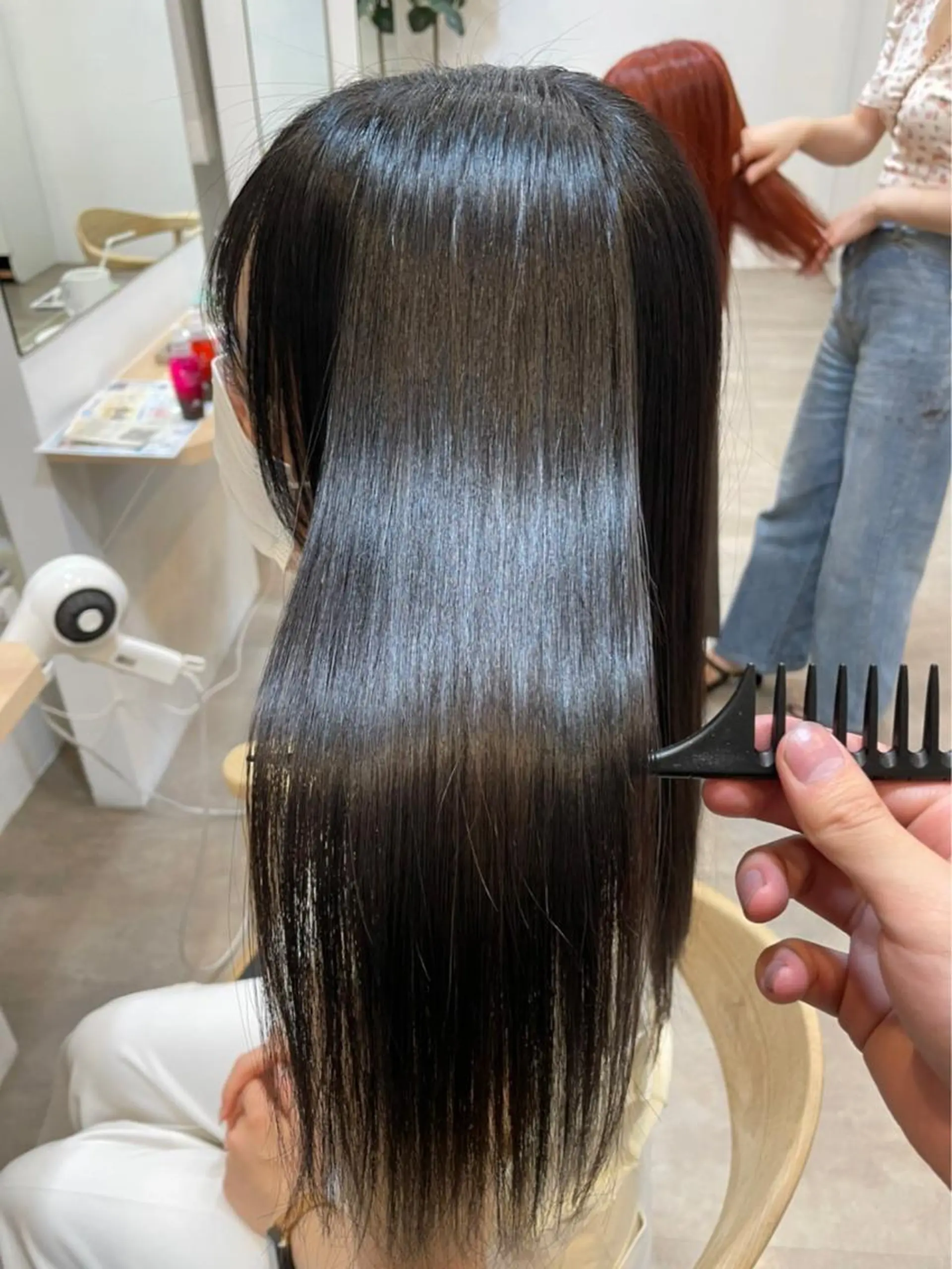 ミディアム カット 縮毛矯正 店長/レイヤーカット /大東悠生のヘアスタイル