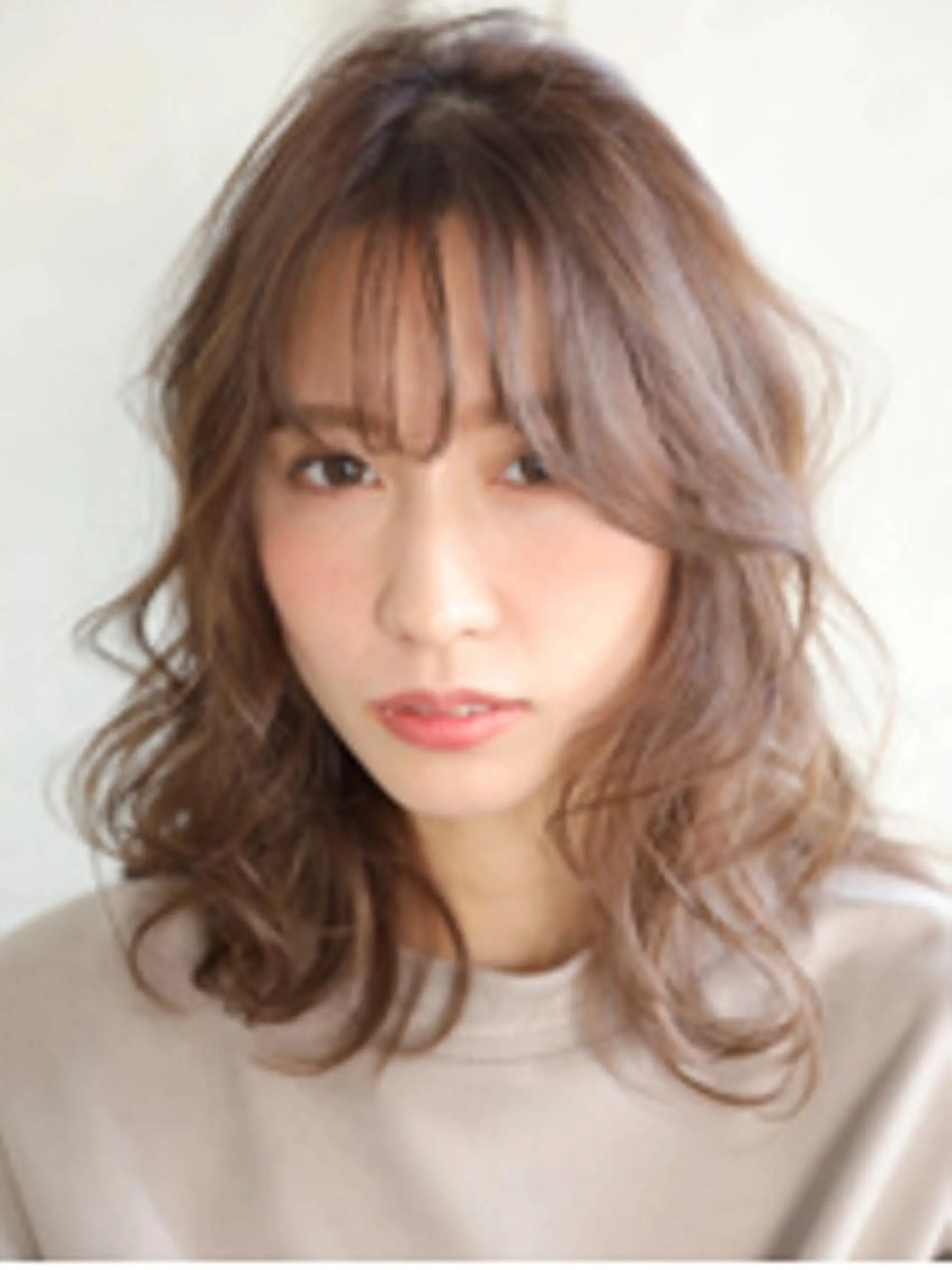 セミロング カラー セミロングパーマ ベージュカラー ボブ くせ毛 ウルフカット 髪質改善✨縮毛矯正 美髪担当・大西真奈のヘアスタイル