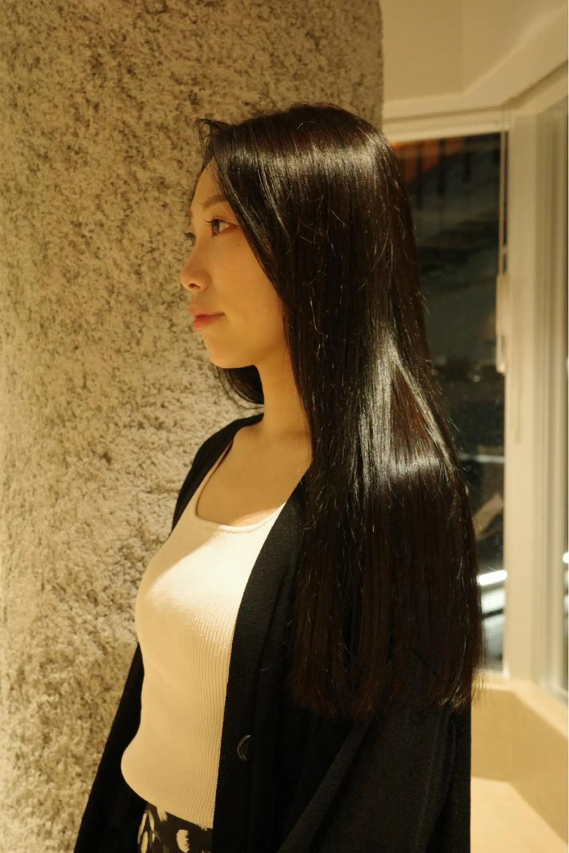 ロング 縮毛矯正 トリートメント ANTERET所属・yume takeuchiのヘアスタイル