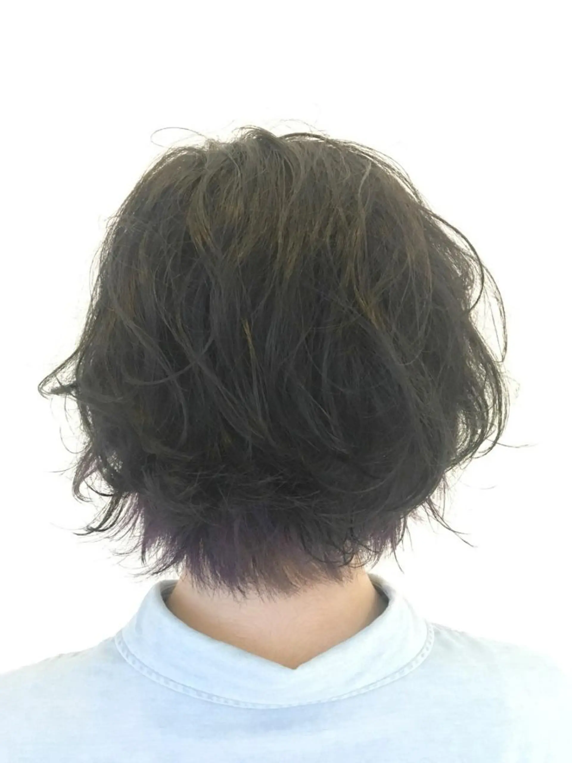 ショート カラー パーマ ショートボブ インナーカラー ボブ ボブインナー ショートヘア 髪質改善/ハイライト 小林秀樹のヘアスタイル