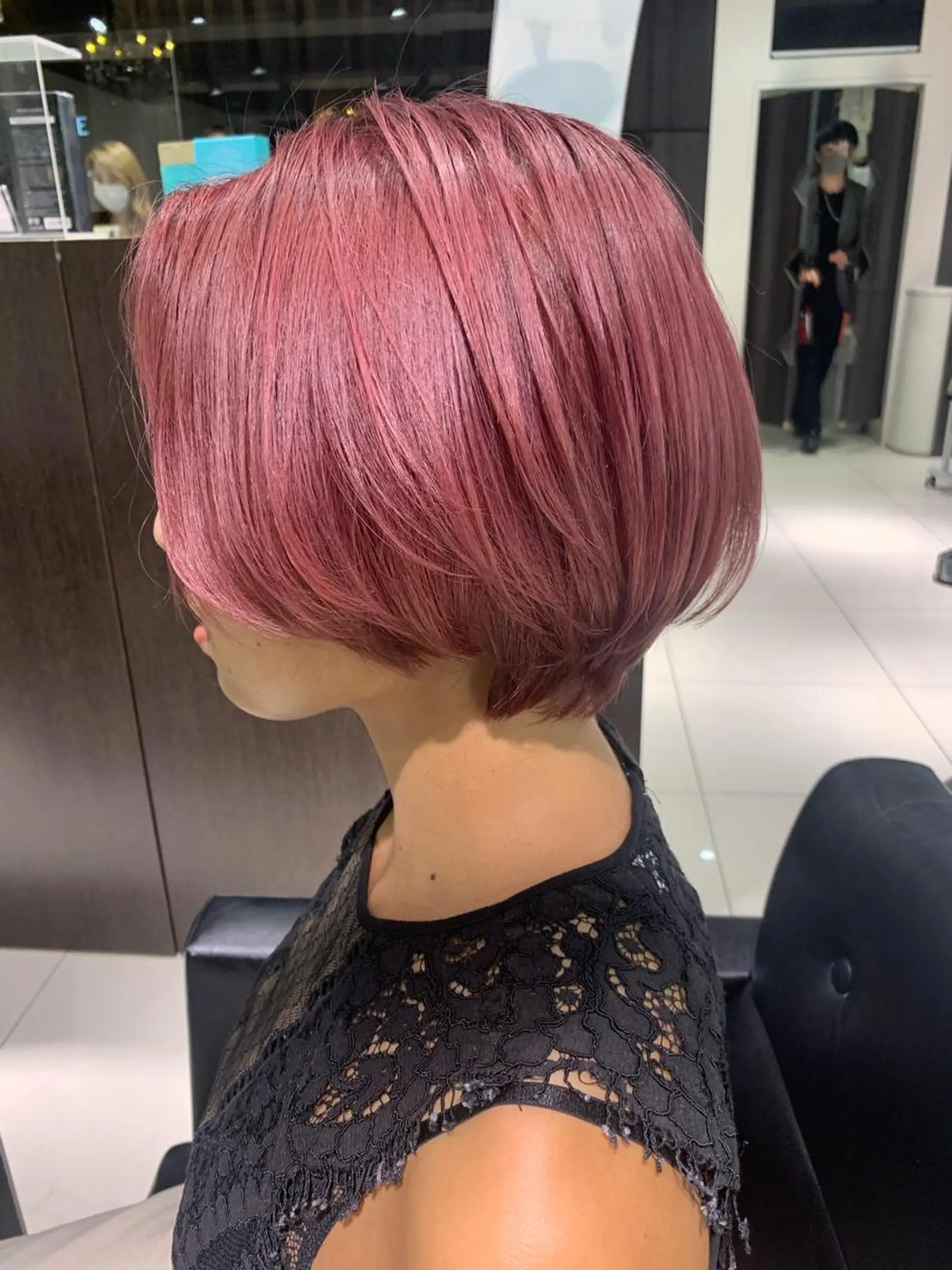 ショート カラー 海外レイヤー鯉渕 【海外風メンズも◎】のヘアスタイル