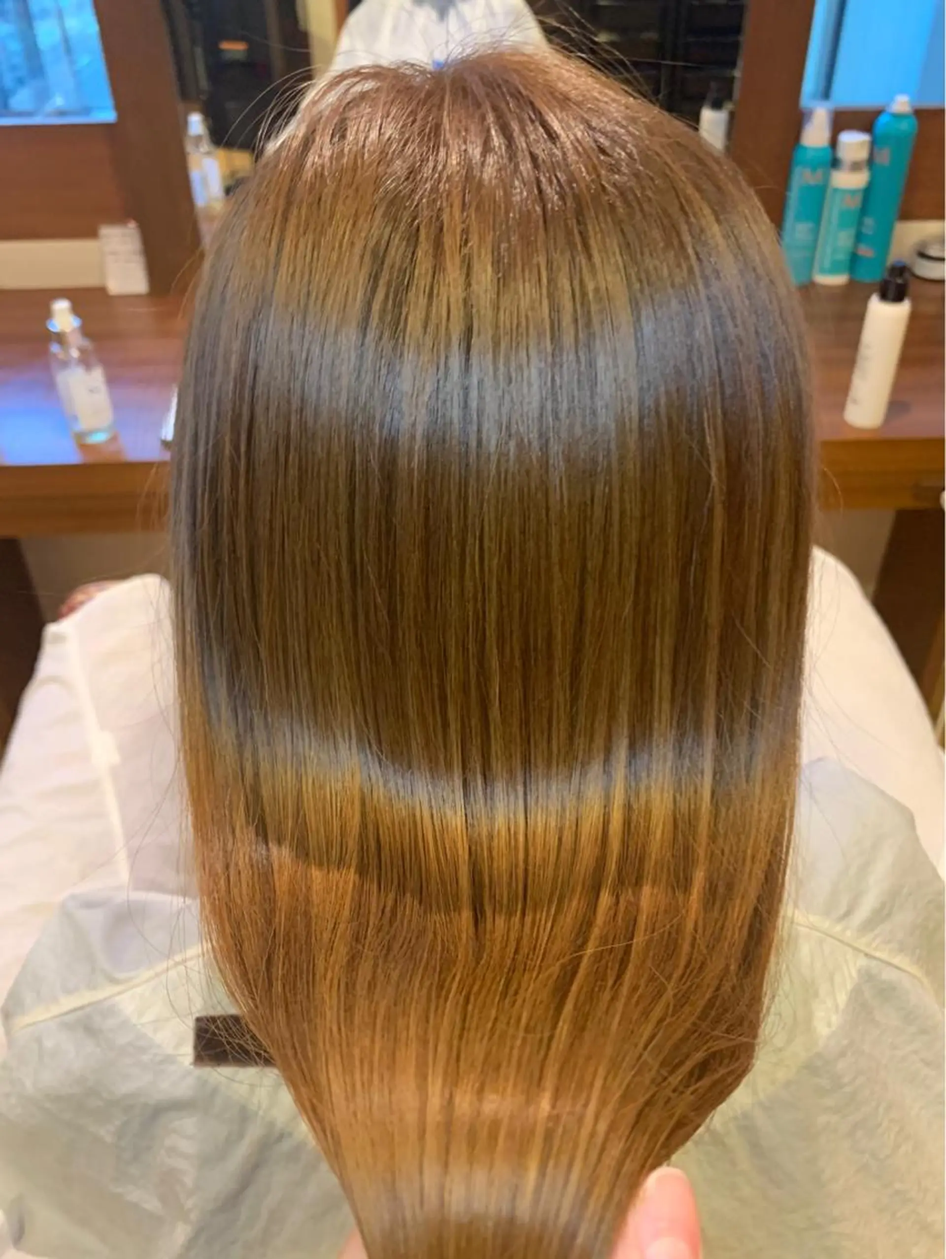 セミロング カラー パーマ カット 縮毛矯正 トリートメント SALOWIN GINZA所属・✨ツヤ髪デザイナー ✨ひかり✨のヘアスタイル