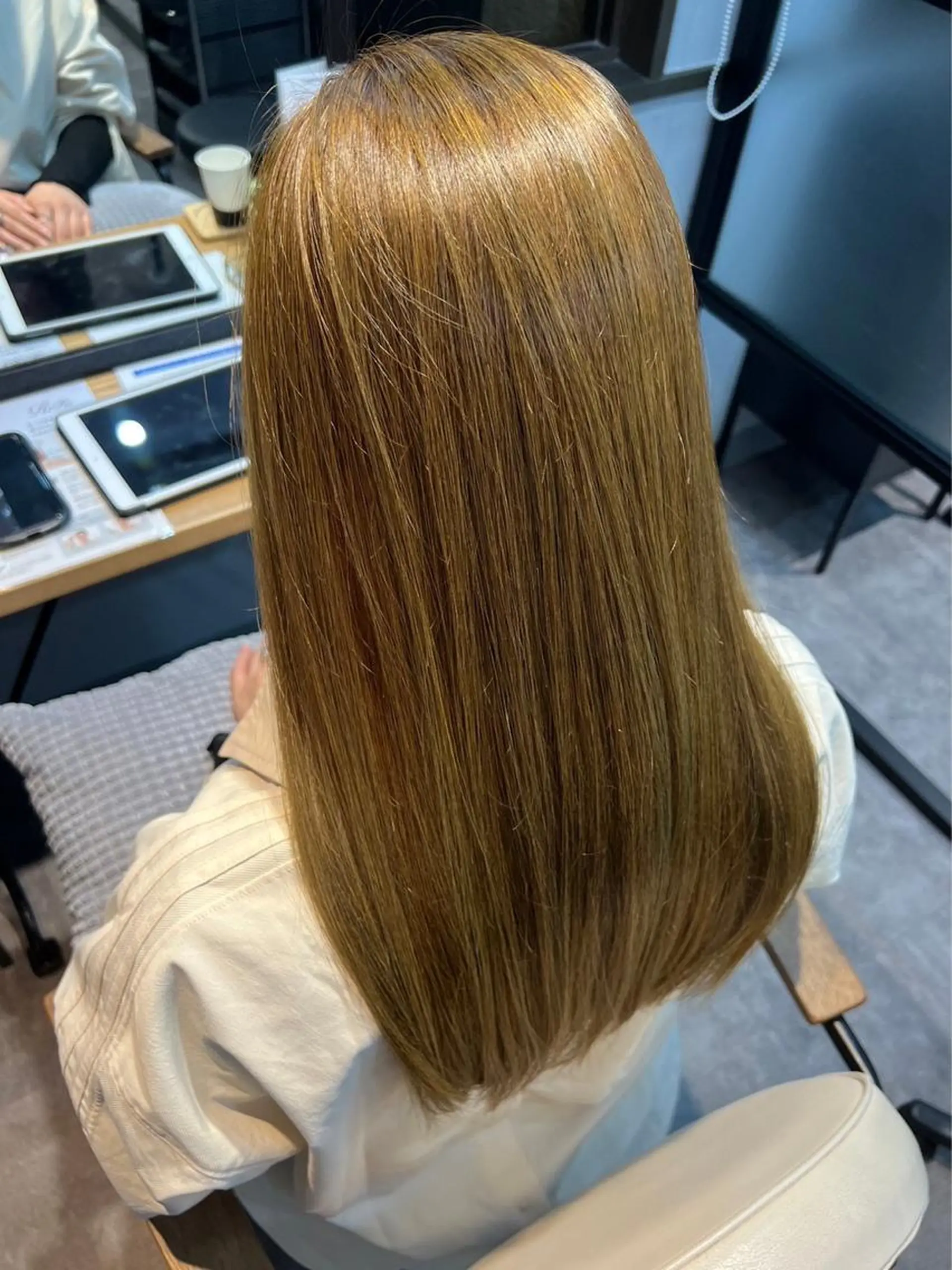 ミディアム ヘアカラー N°number大分 ナンバーmikotoのヘアスタイル