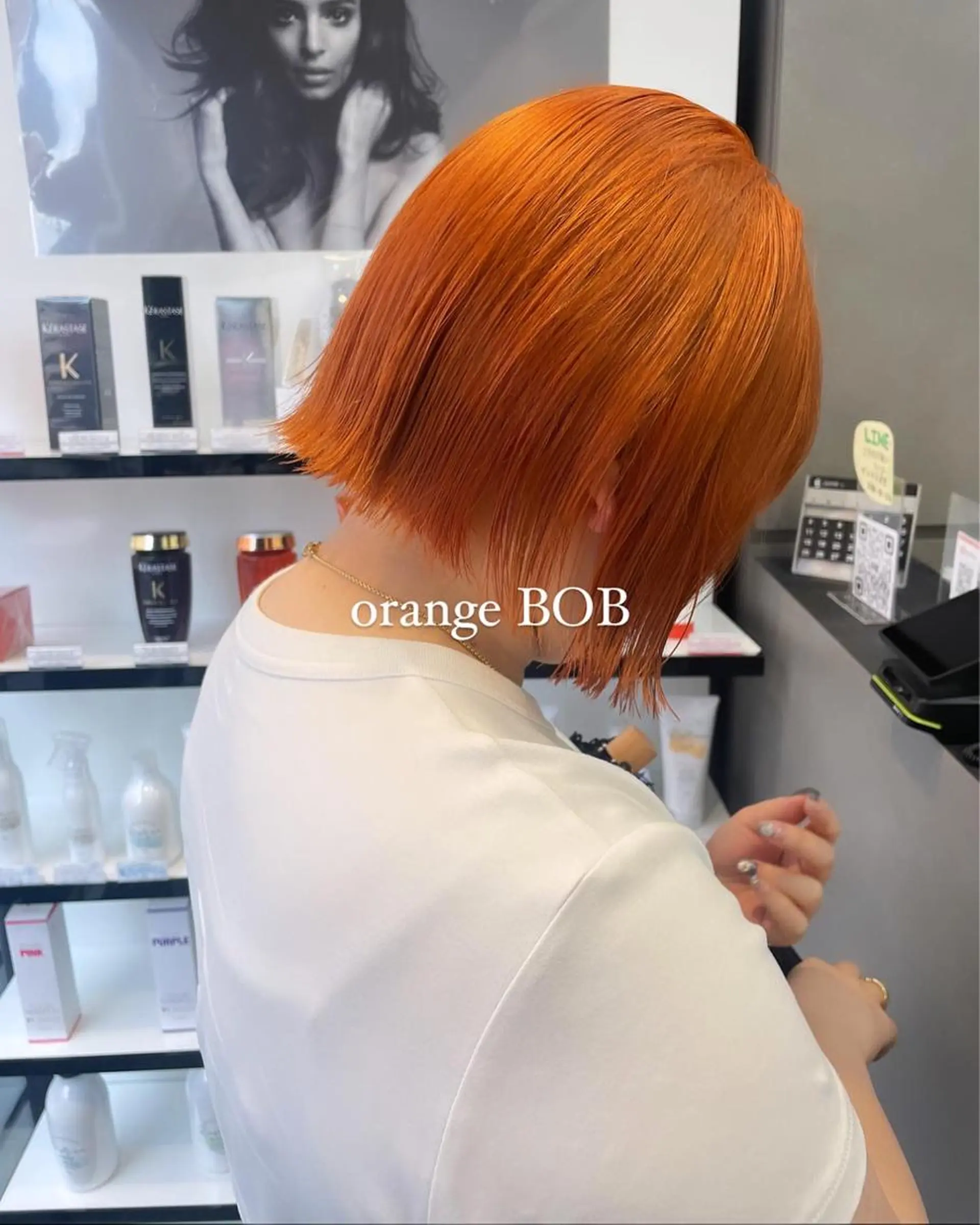 ショート カラー ヘアアレンジ ヘアカラー トリートメント mika｜寒色カラー ｜ブリーチカラーのヘアスタイル
