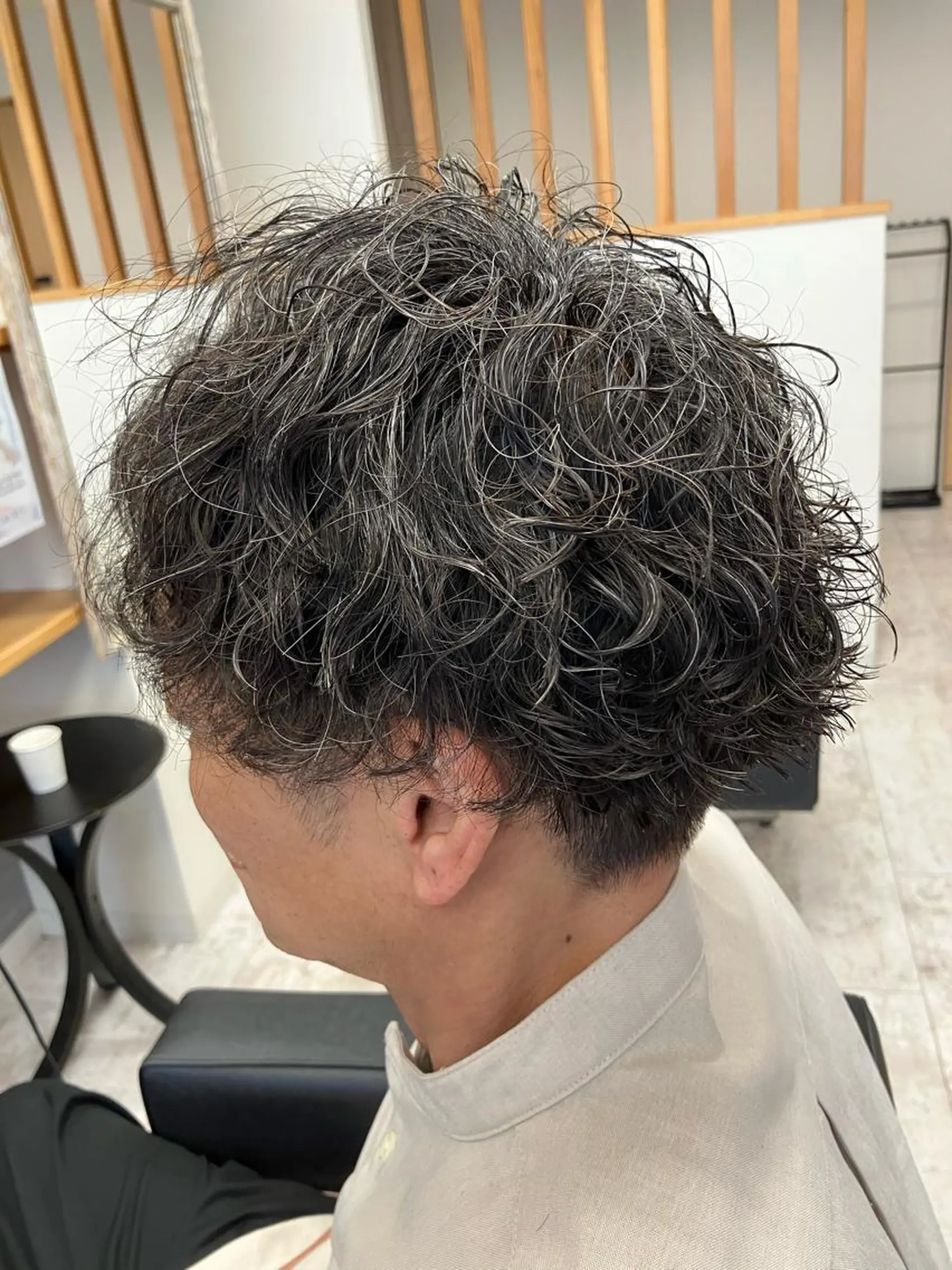 パーマ メンズ カット パーマ メンズ特化/パーマ/ フェードWATARUのヘアスタイル