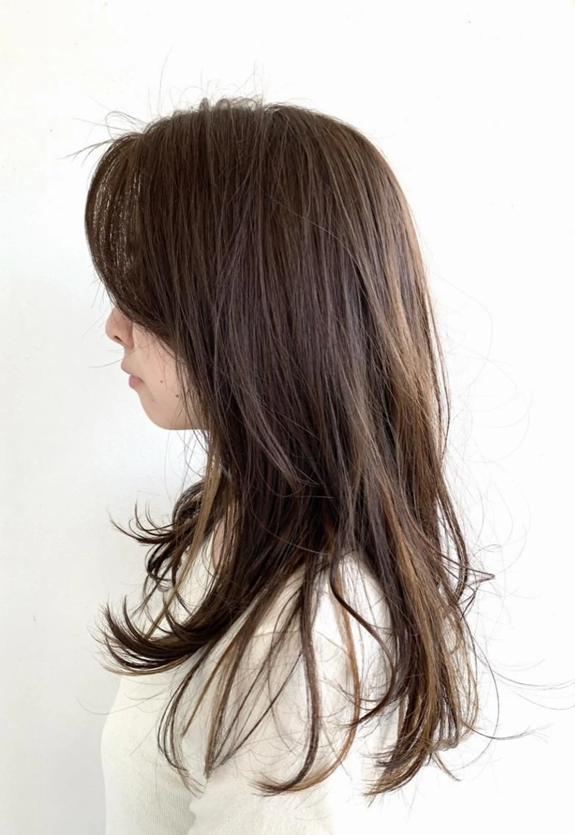 セミロング カラー インナーカラー salon m ni サロンマーニ所属・久保田 一のヘアスタイル