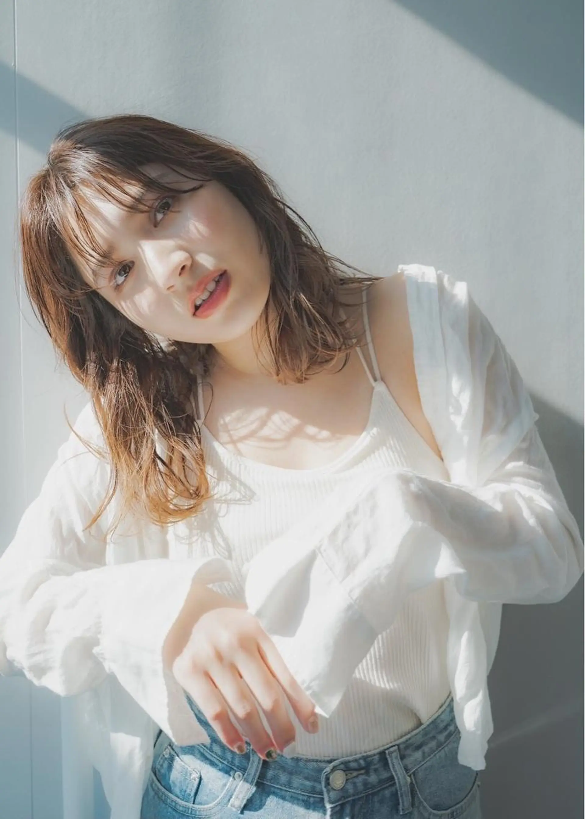 セミロング 柳下 涼のヘアスタイル