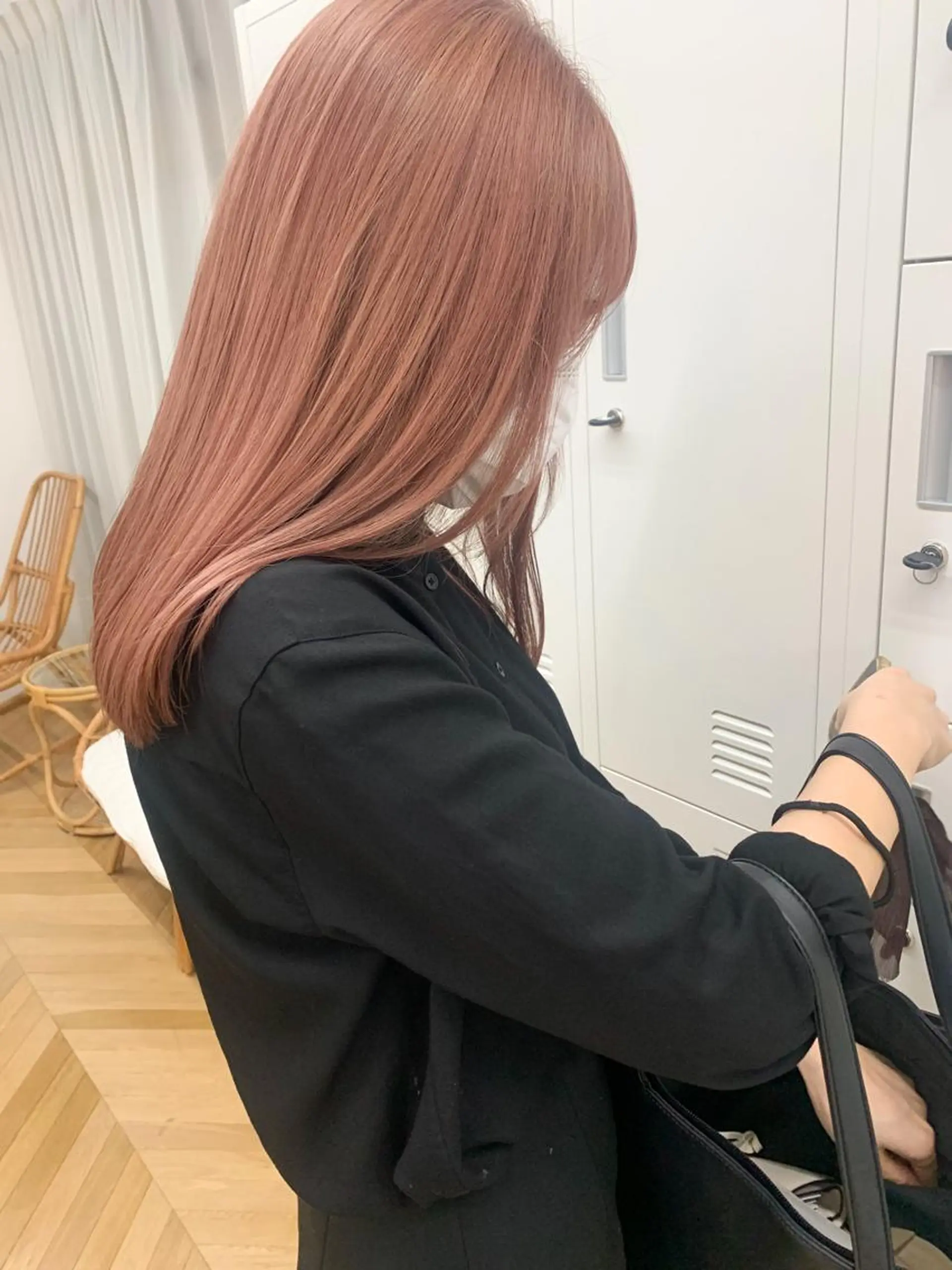 セミロング カラー ヘアカラー トリートメント cirrus🕊 韓国ヘア♡山縣あかりのヘアスタイル