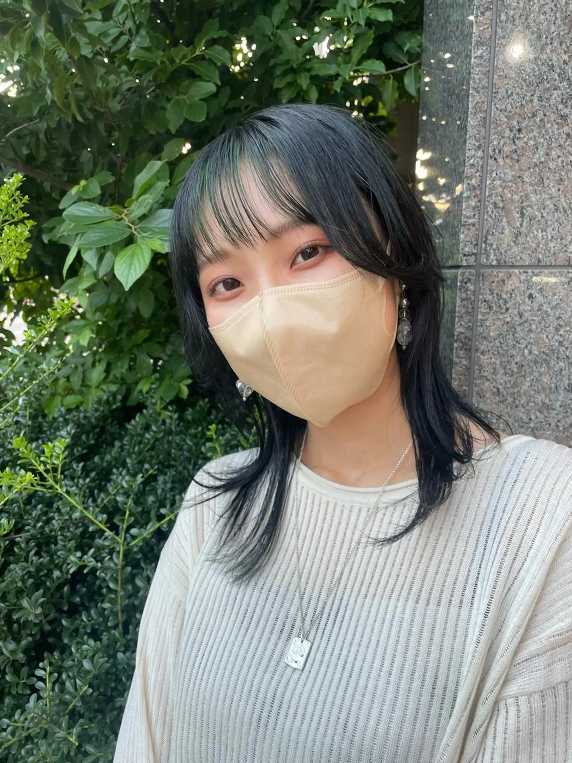 ロング カラー インナーカラー BLANCA　HAIR西尾所属・新納 杏奈のヘアスタイル