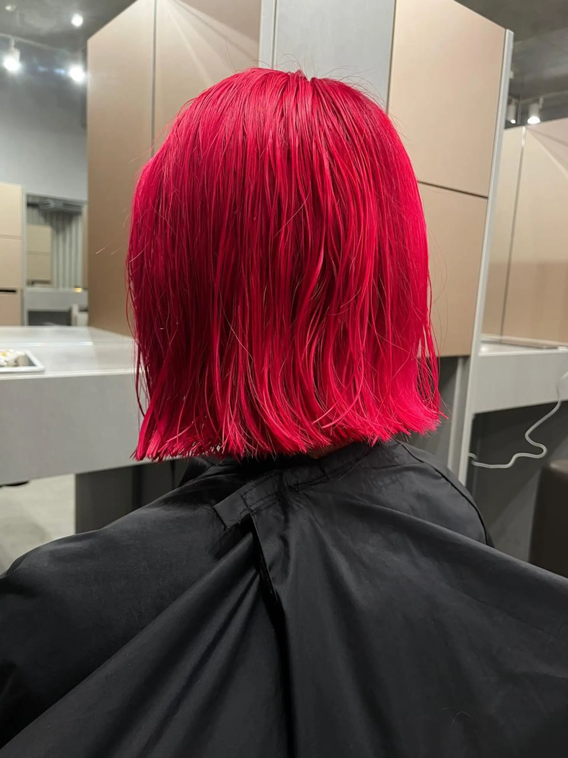 ミディアム カラー ヘアカラー 吉田一輝 外国人パーマのヘアスタイル