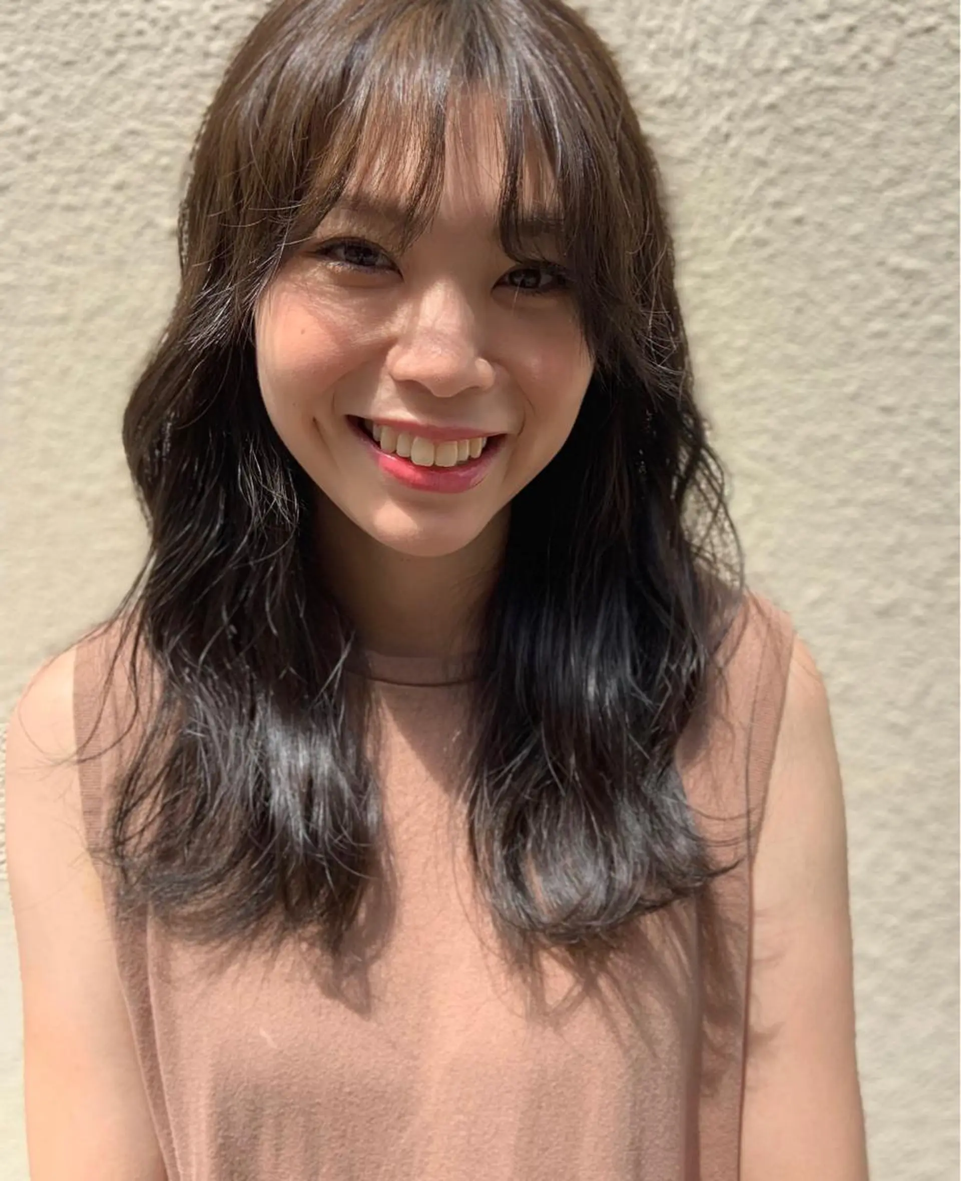 セミロング レイヤーカット ♡ma ki♡のヘアスタイル