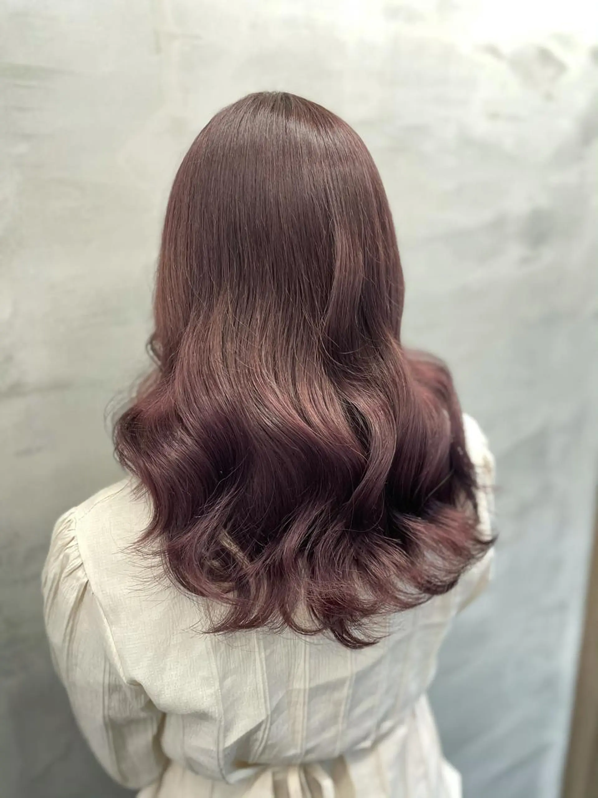 セミロング カラー ヘアアレンジ アッシュ アッシュグレー アッシュグレージュ ベージュカラー ブリーチ 【美髪特化 髪質改善サイトウ】のその他イメージ