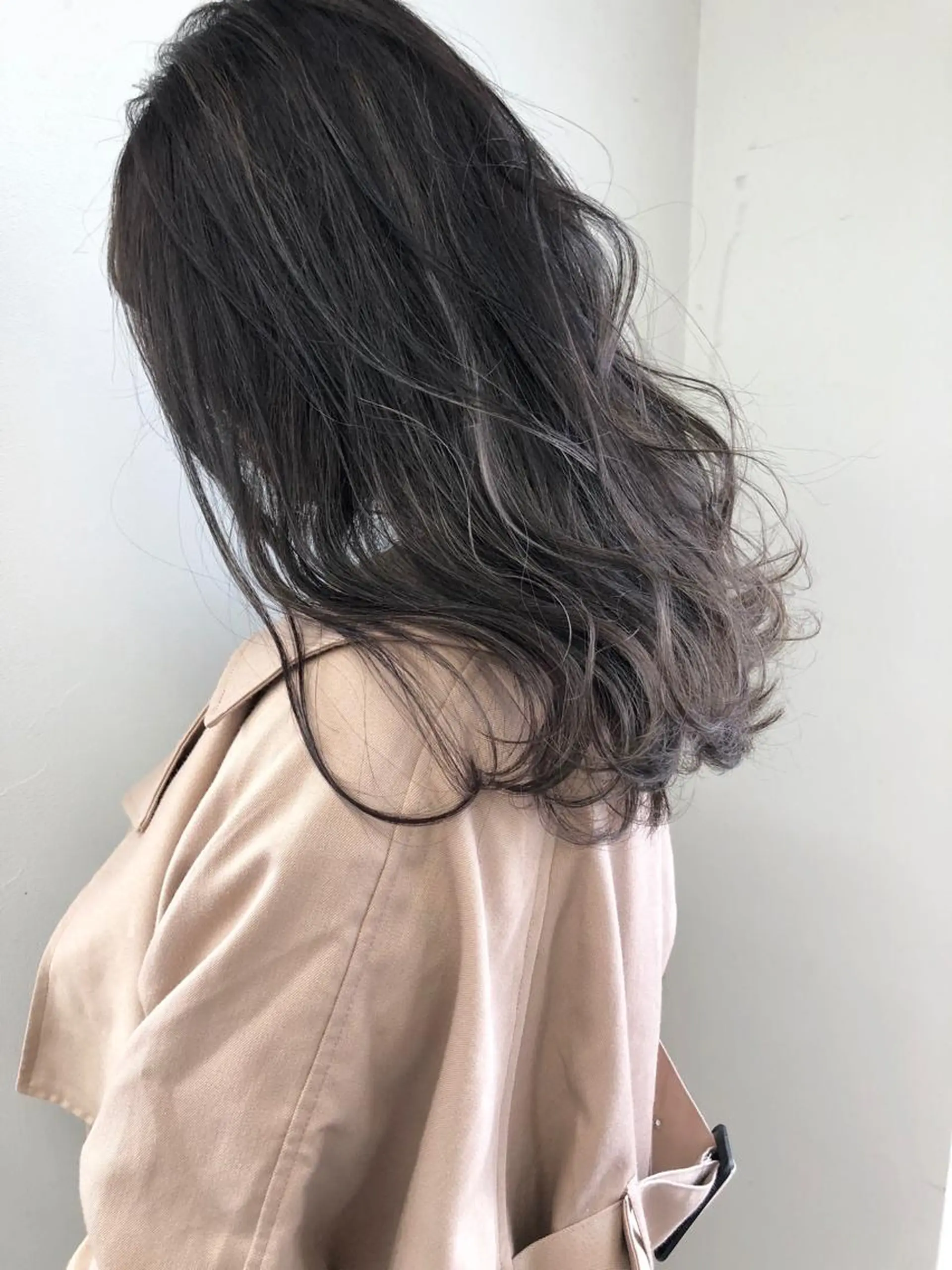 ロング ハイライト ヘアカラー トリートメント 小澤大輔 YOLO hairのヘアスタイル