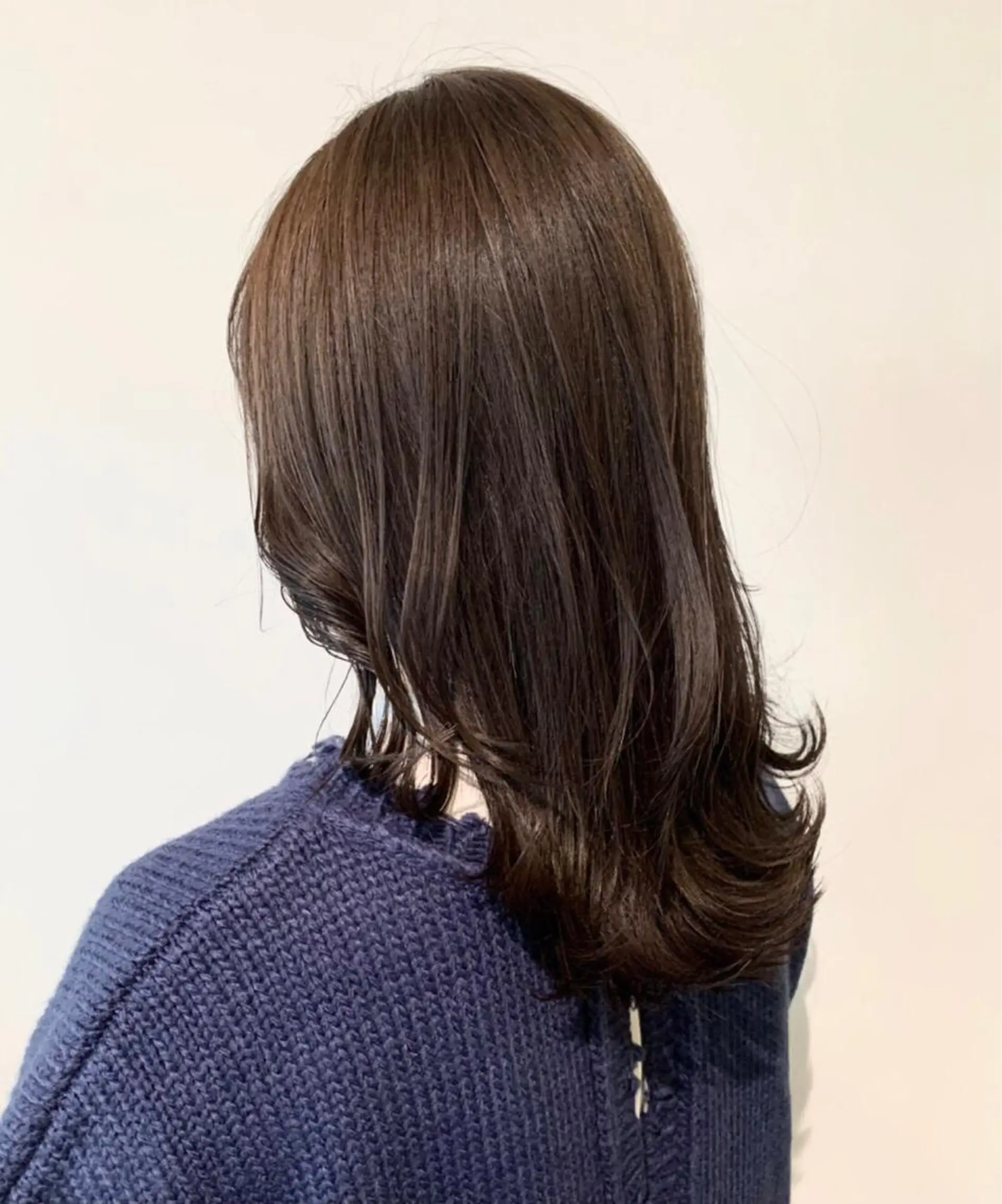 ミディアム カラー カット ヘアカラー トリートメント STYLE　EKI　CITY所属・【艶カラー】 STYLE 和泉俊希のヘアスタイル