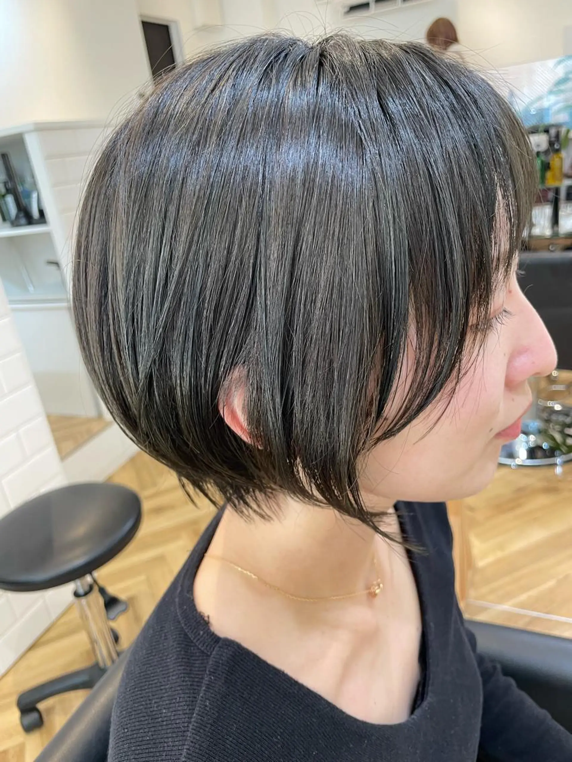 ショート 縮毛矯正 トリートメント SEAGULLIII 本通店のヘアスタイル