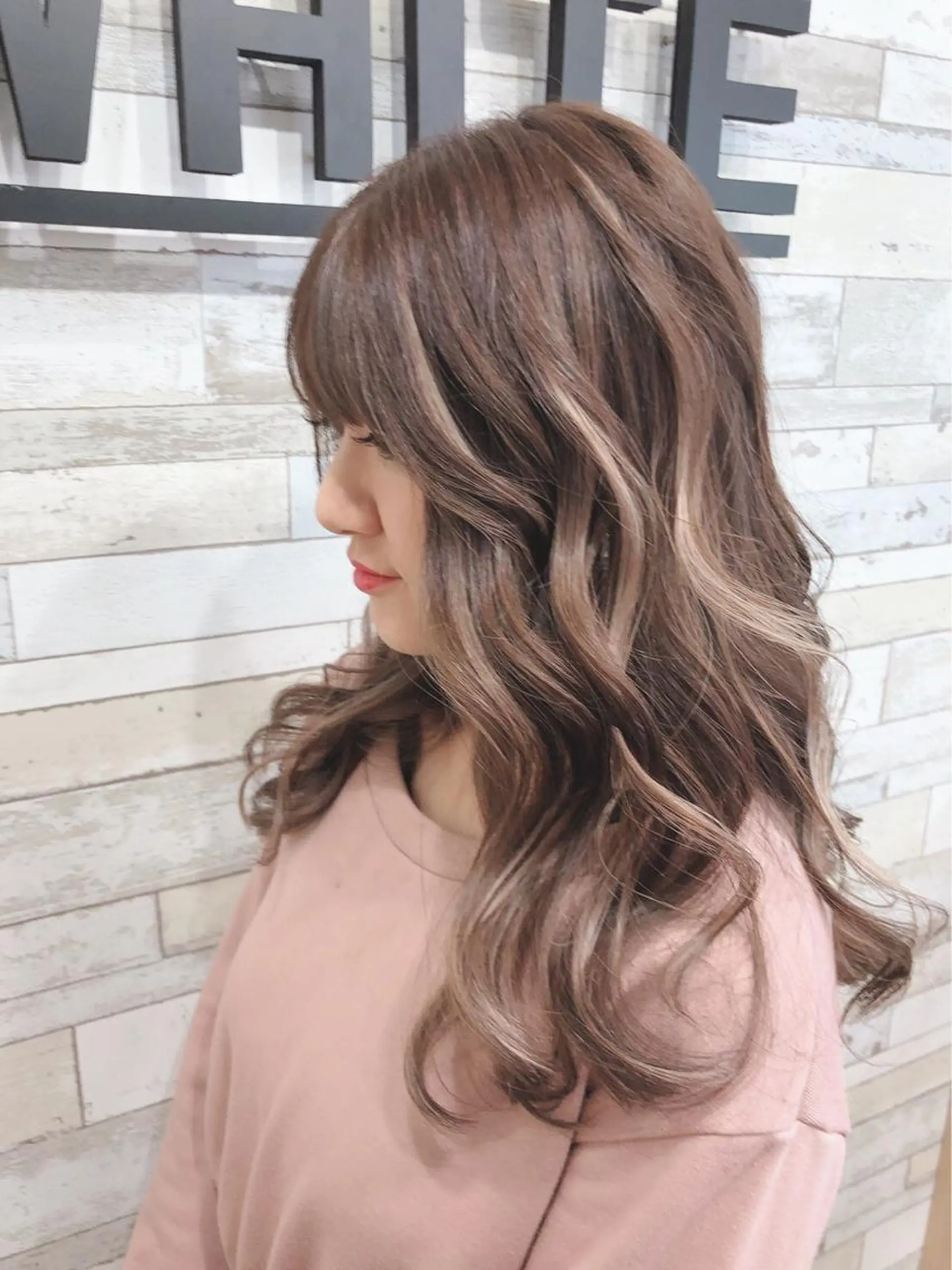 ロング 渋谷/ハッシュ レイヤーカット/会田のヘアスタイル