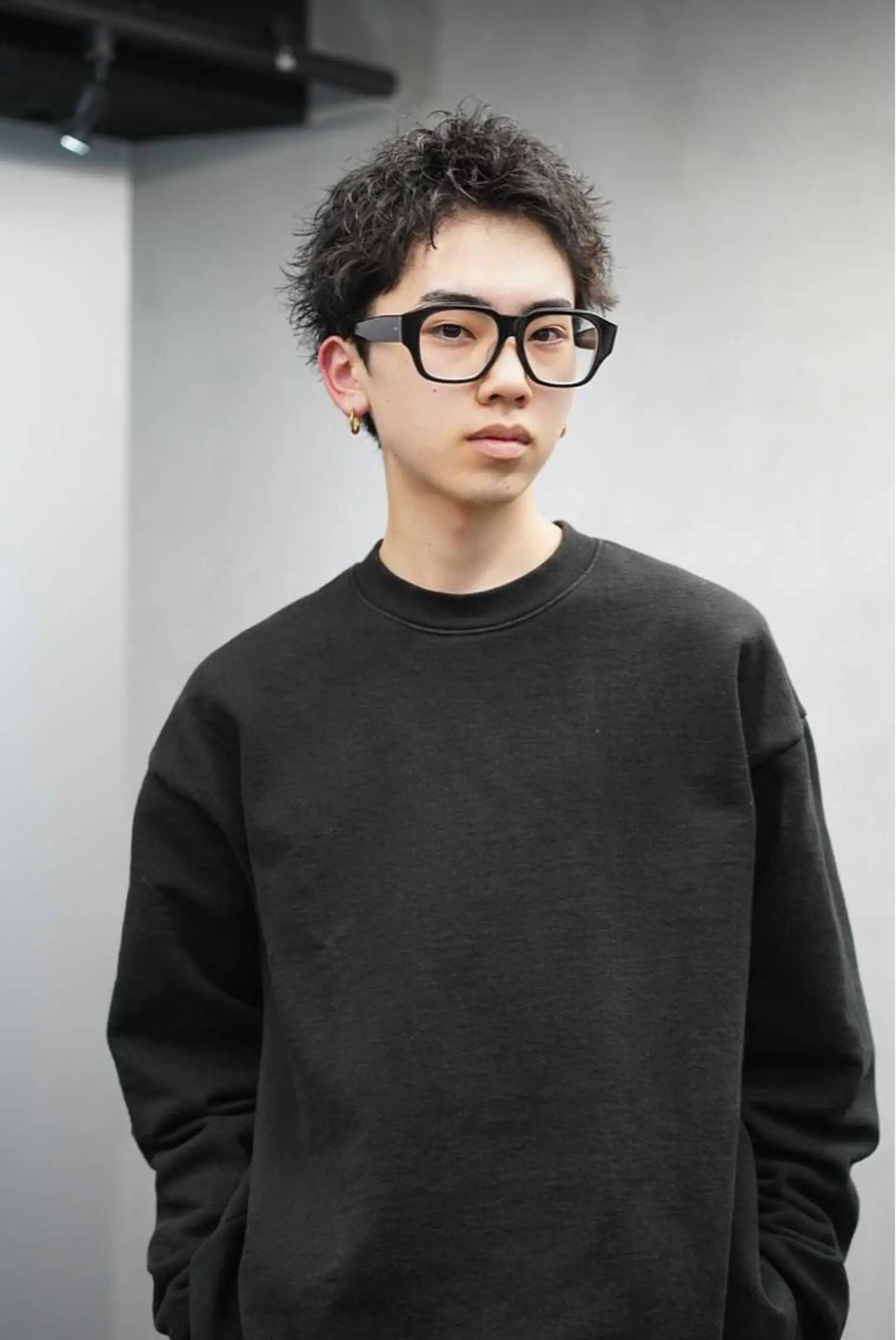 ショート パーマ メンズ メンズパーマ メンズショート スペインカール スパイキーショート ツイストスパイラルパーマ 松下 友希 【fifth】のヘアスタイル