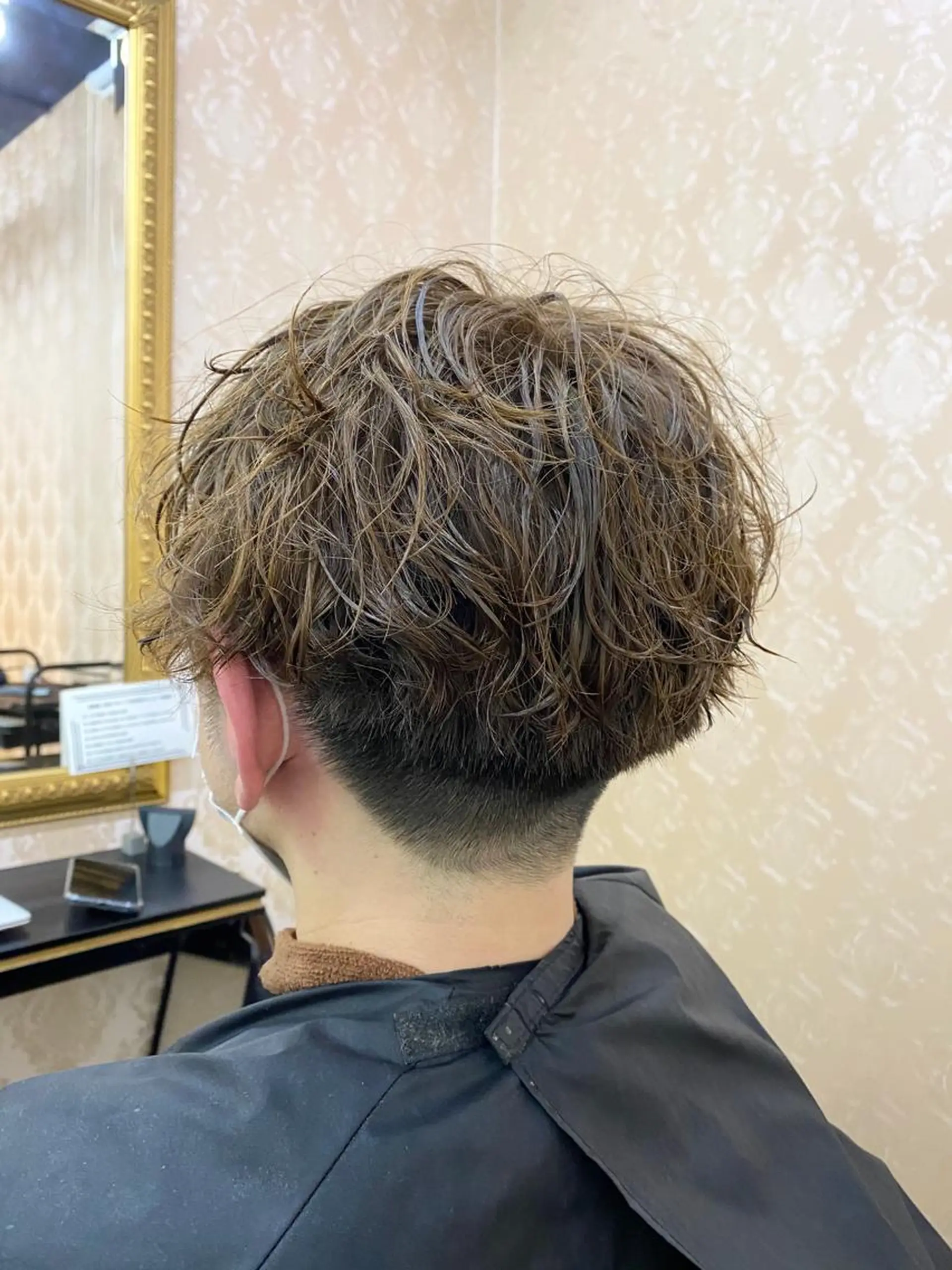 パーマ メンズ 髪質改善 ヒデのヘアスタイル