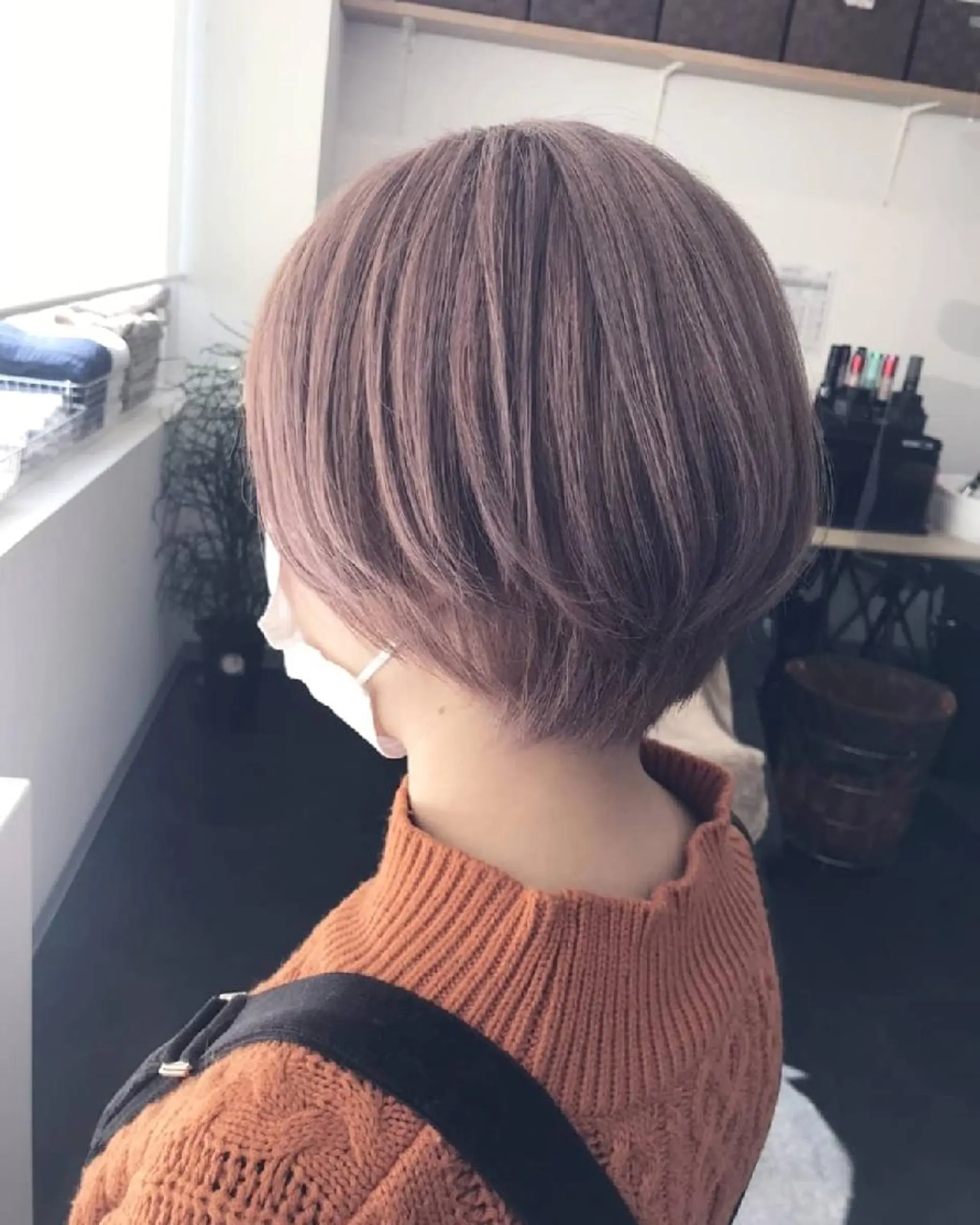 ショート カラー JIL BLAN 京都所属・RU RIのヘアスタイル