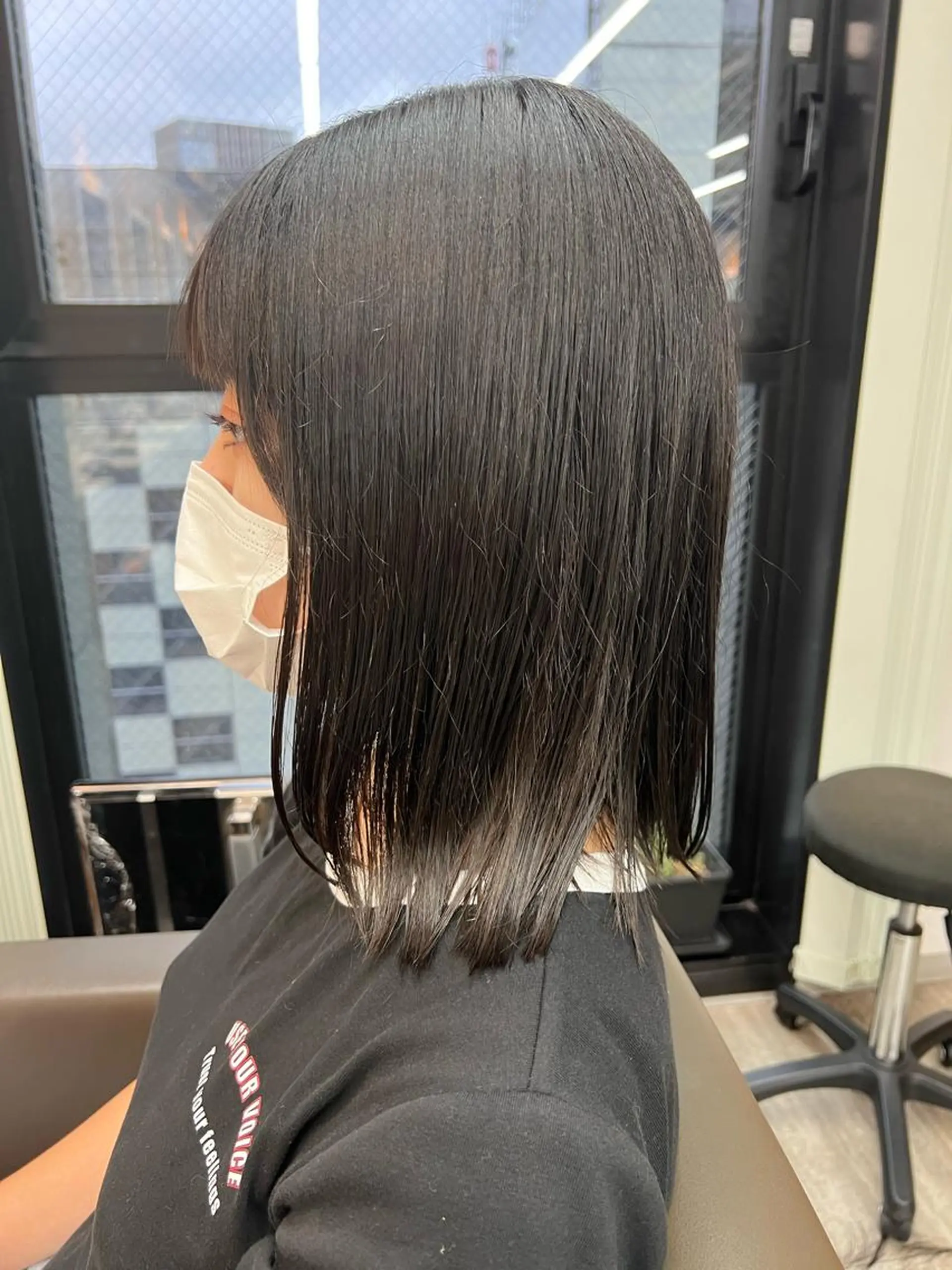 ミディアム カット トリートメント 透明感カラー ゆうだいのヘアスタイル