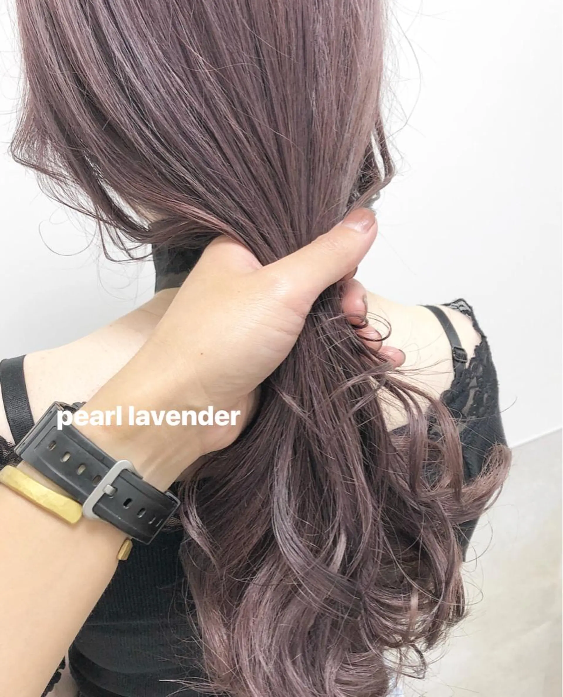 ロング カラー ピンクカラー ヘアカラー トリートメント autre所属・大久保 ひでなりのヘアスタイル