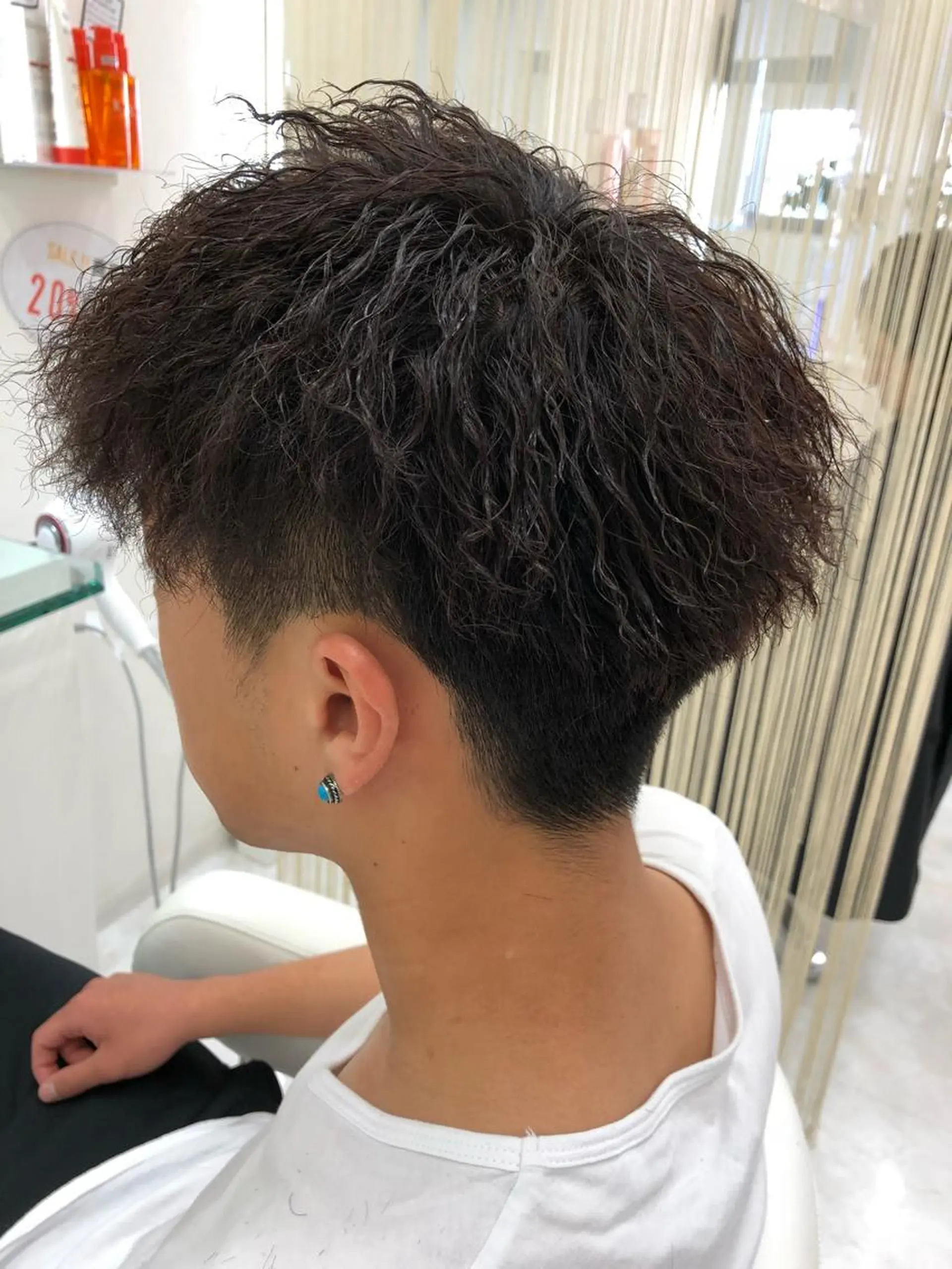 ショート パーマ メンズ メンズパーマ hair Freak所属・佐藤 祥太のヘアスタイル