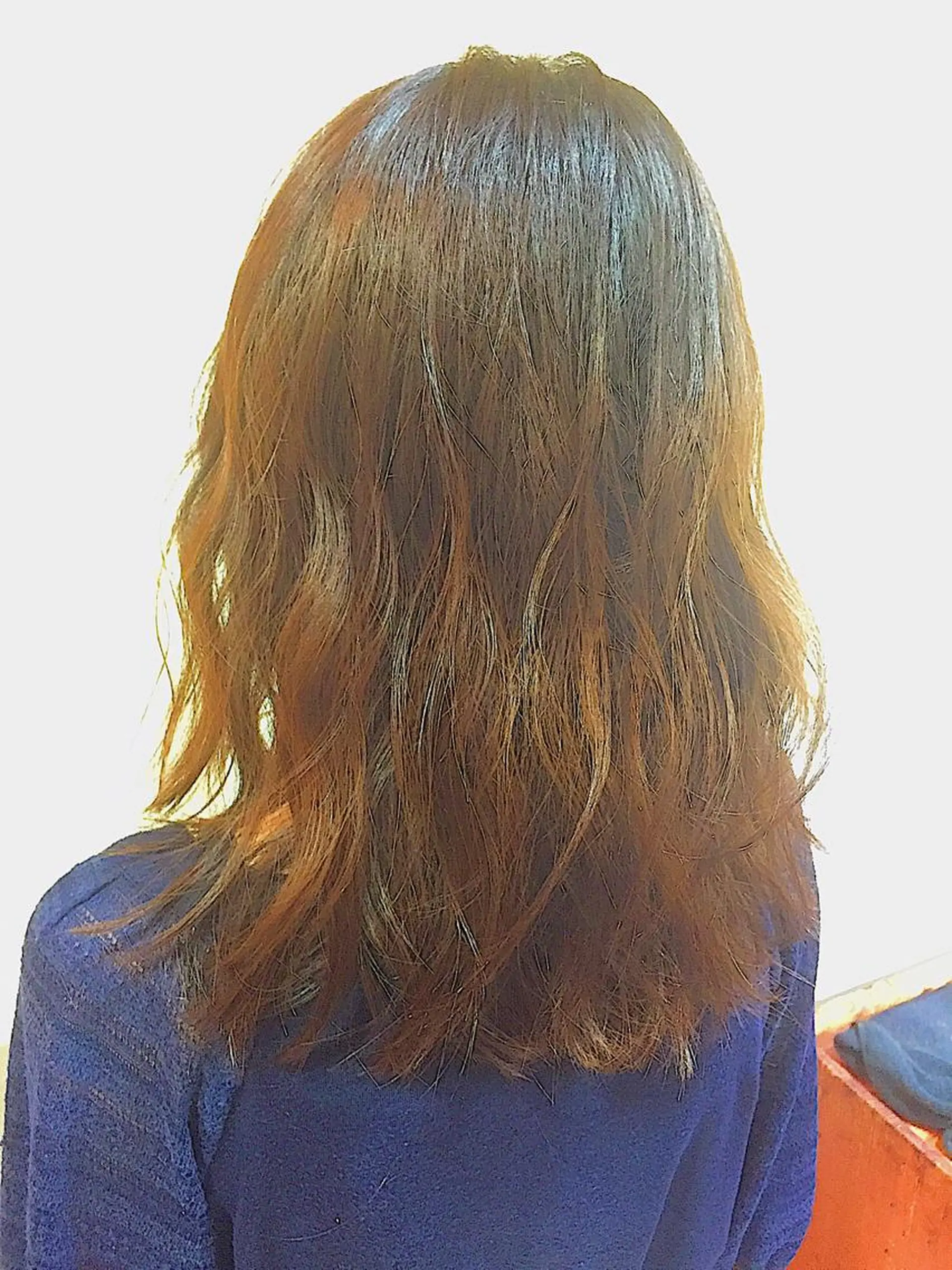 ロング カラー パーマ ブラウンカラー ピンクカラー 可愛いを作る神 ナオヒロのヘアスタイル