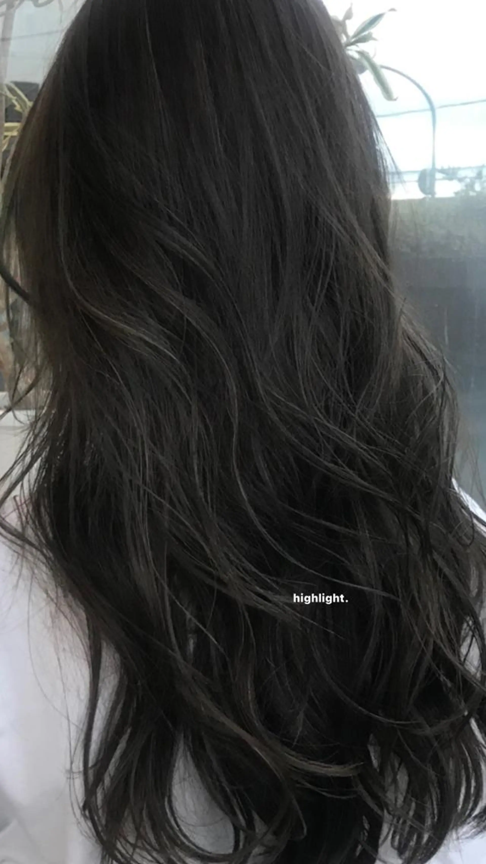 ロング カラー 中村 瑞希のヘアスタイル