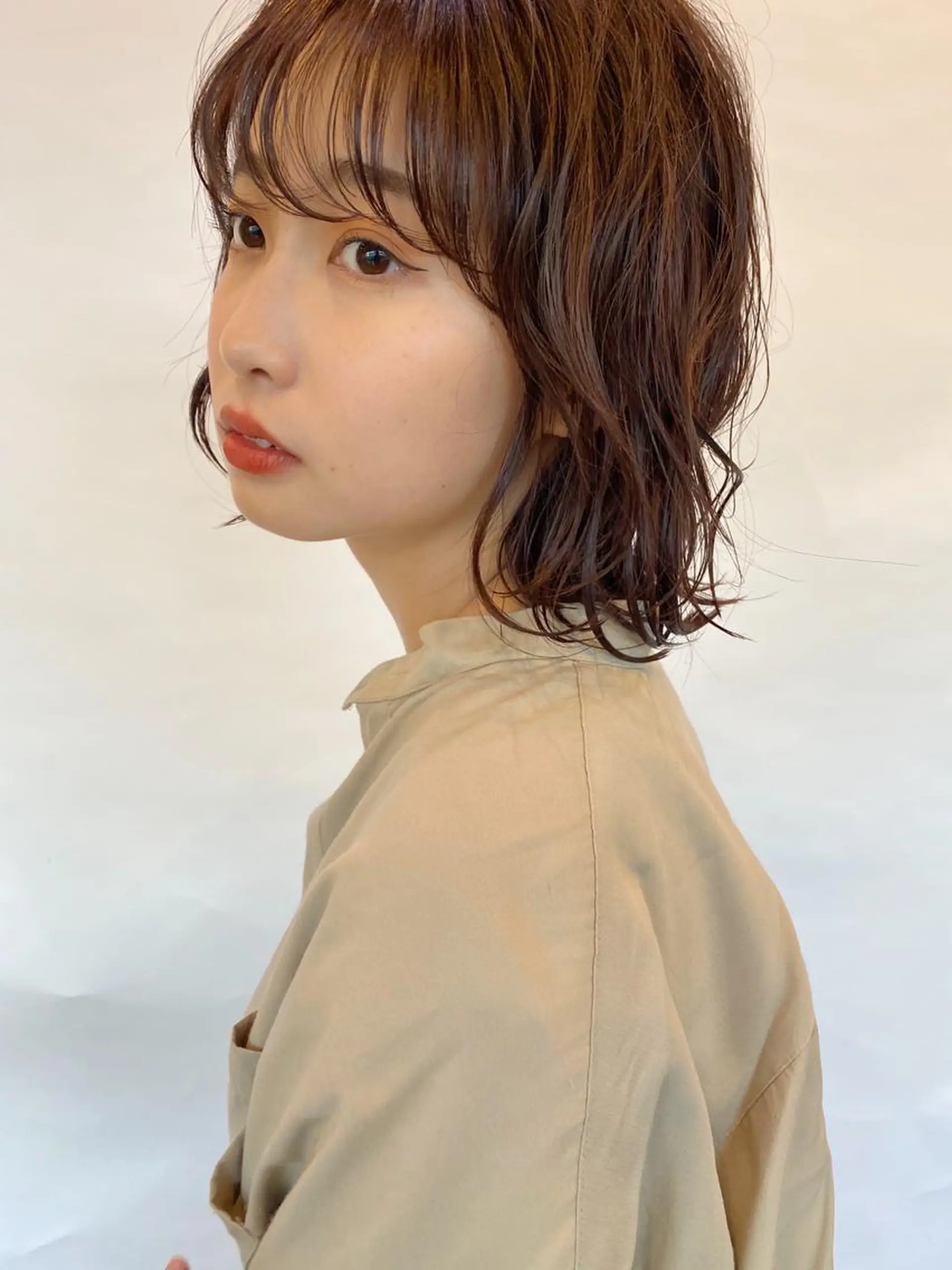 ミディアム パーマ ミディアムパーマ 小顔💫似合わせ💫 ショート下村直也のその他イメージ