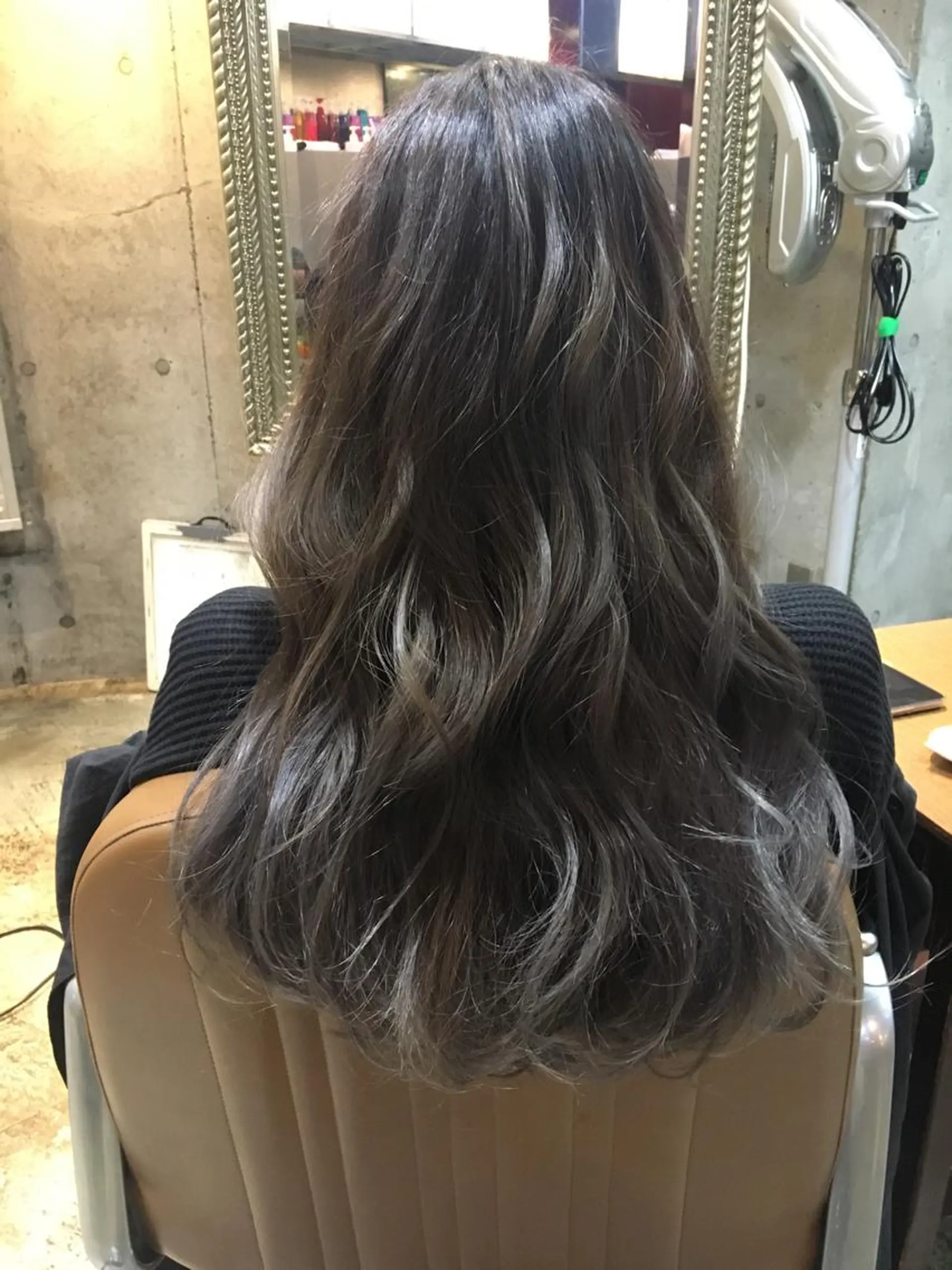 ロング カラー 北條 優輝のヘアスタイル